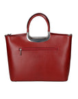 Francesca Borsa a mano da donna 100% pelle 9133-ROSSO RED Chiara Ferretti