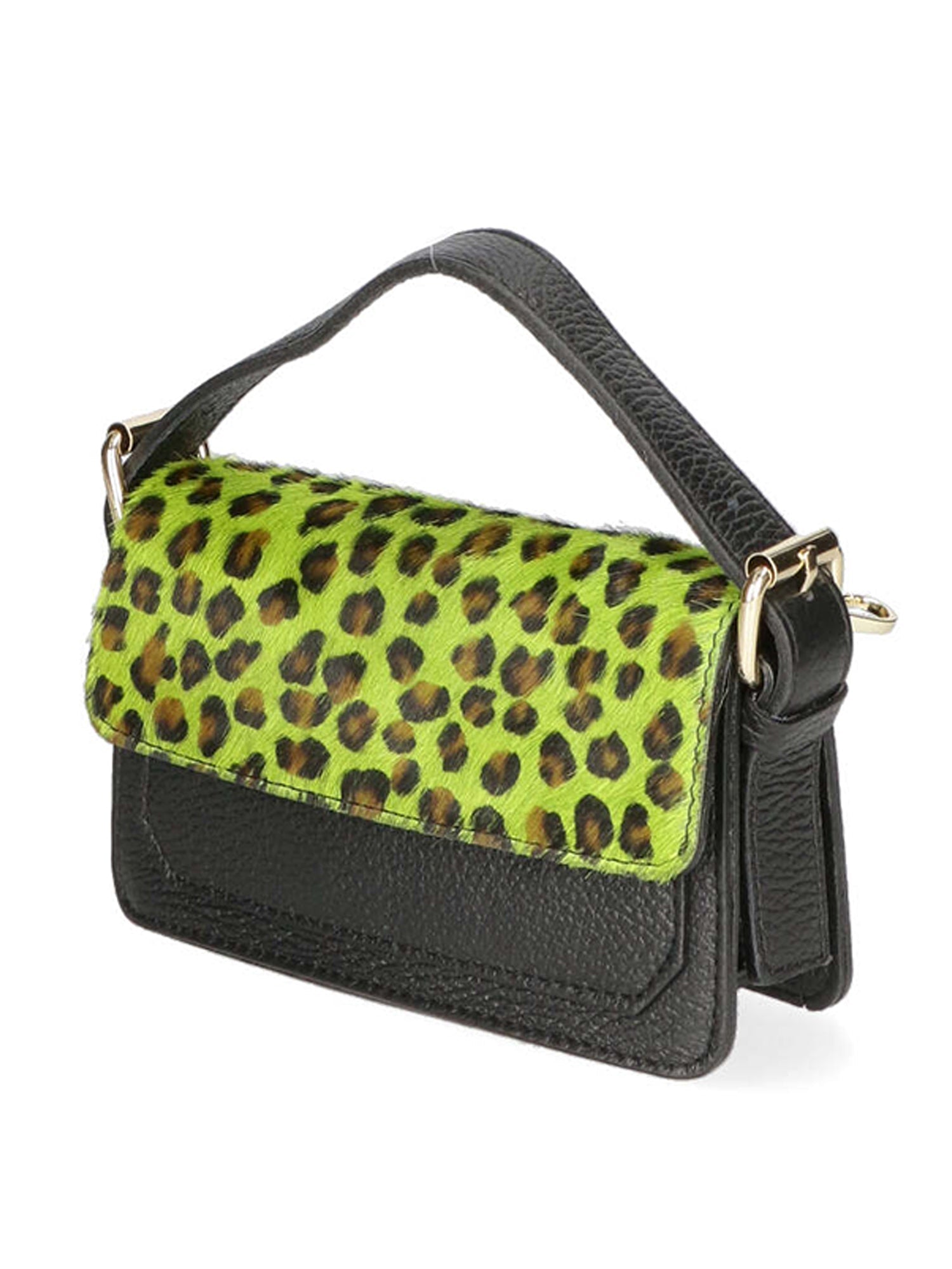 Aleide Borsa a mano da donna Vera pelle 04858-LEO P VERDE Chiara Ferretti