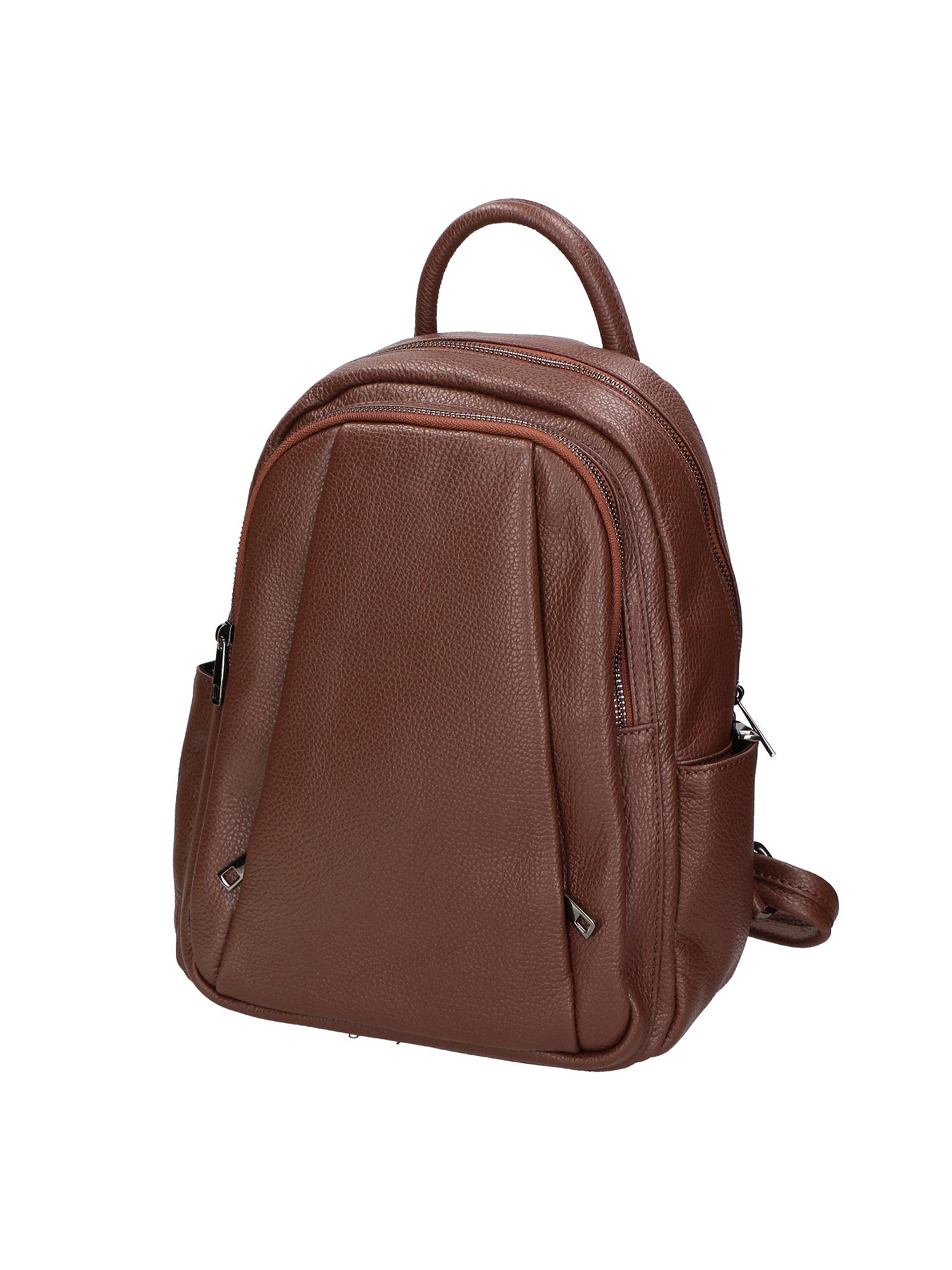 Vida 06522-D223 cioccolato Zaino da donna in vera pelle Chiara Ferretti