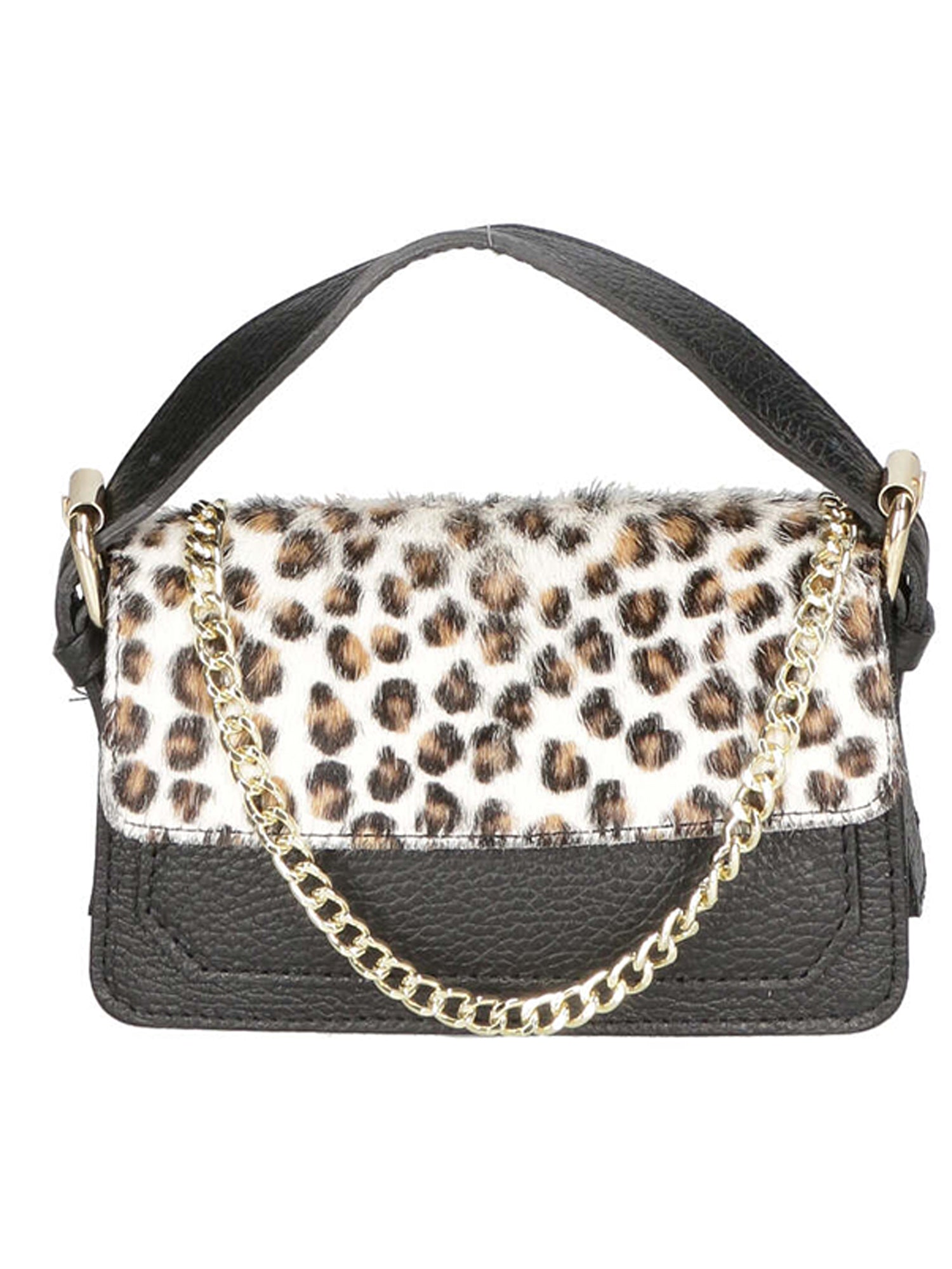 Aleide Borsa a mano da donna Vera pelle 04858-LEO P BIANCO Chiara Ferretti