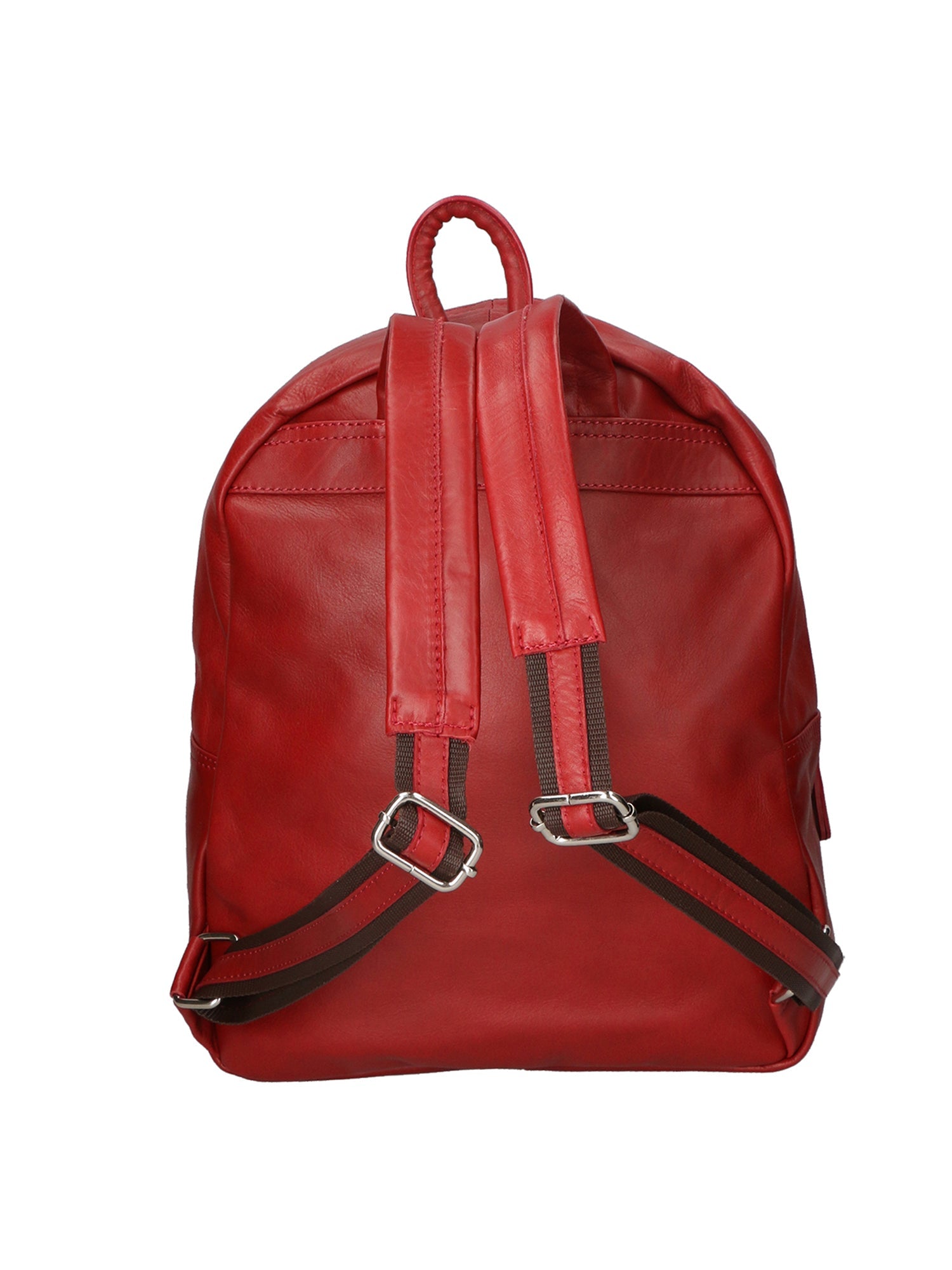 Cloe Zaino da donna in vera pelle Artigianale 6161-S10 ROSSO Chiara Ferretti