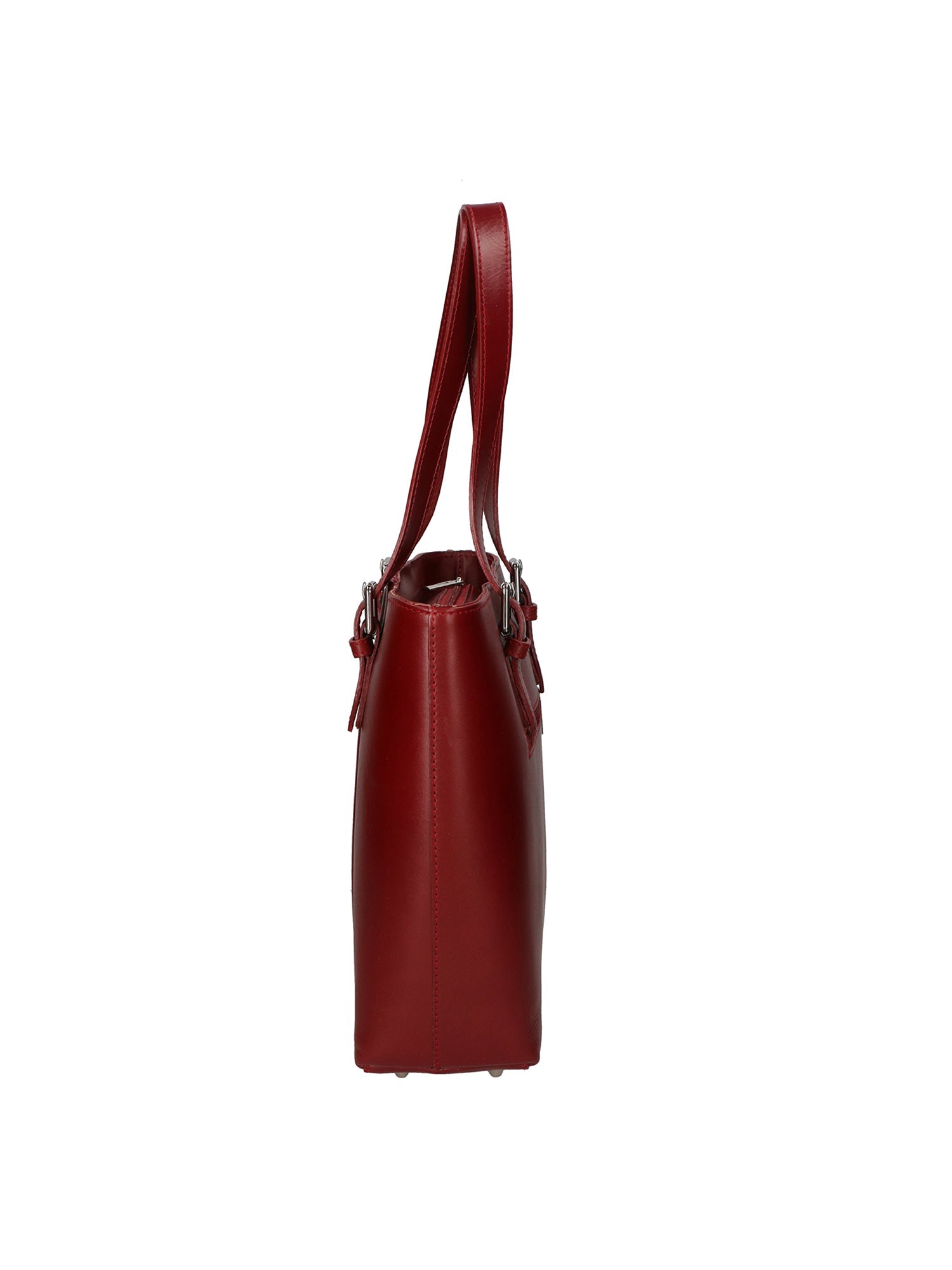 Farah Borsa a mano da donna 100% pelle 9055-ROSSO Chiara Ferretti