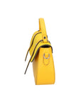 Genziana Borsa a mano da donna Vera pelle 05993-L224 GIALLO+09 GIALLO Chiara Ferretti
