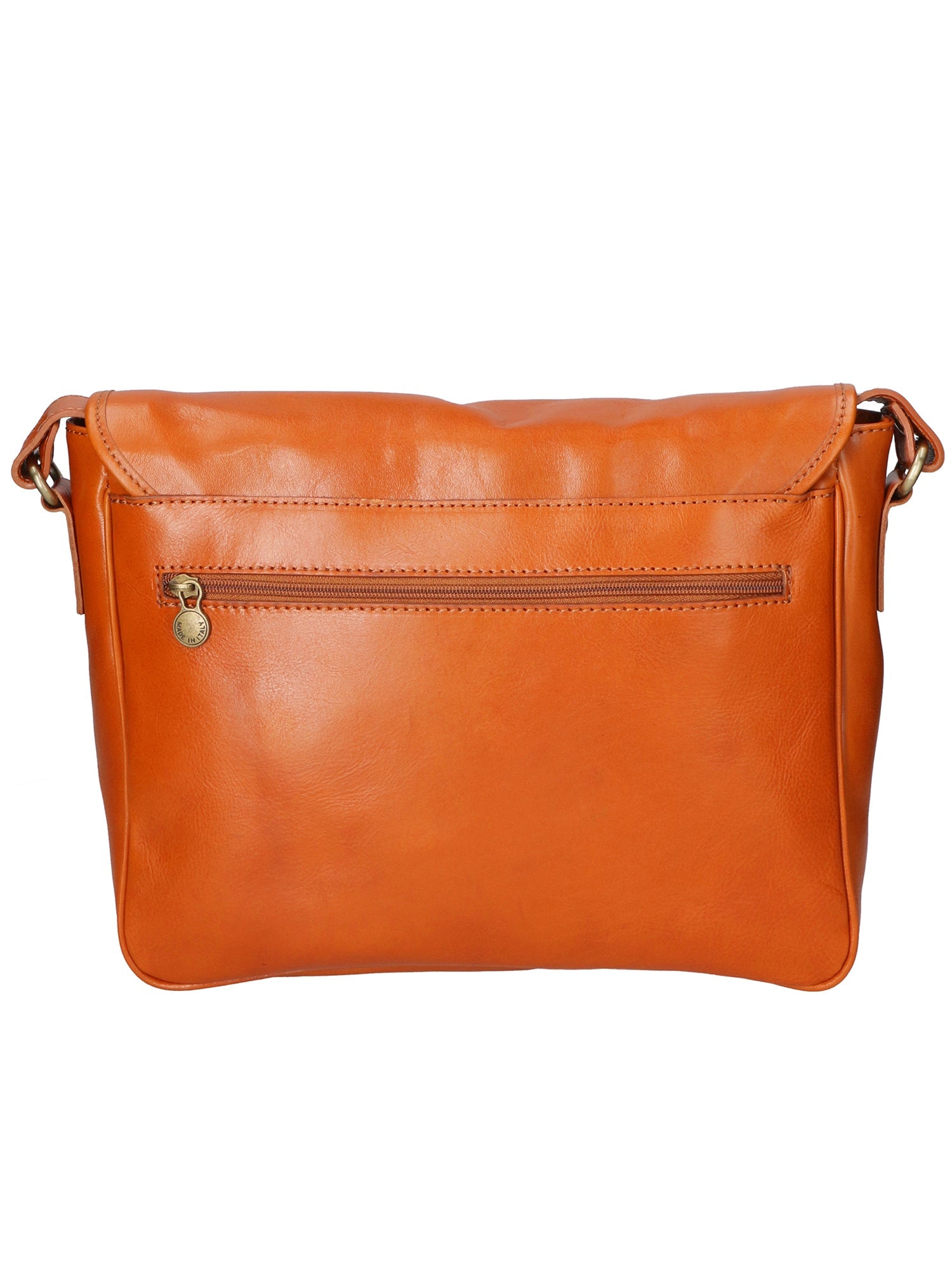 Fiammetta Borsa a mano da donna Vera pelle 9110-CUOIO COGNAC Chiara Ferretti