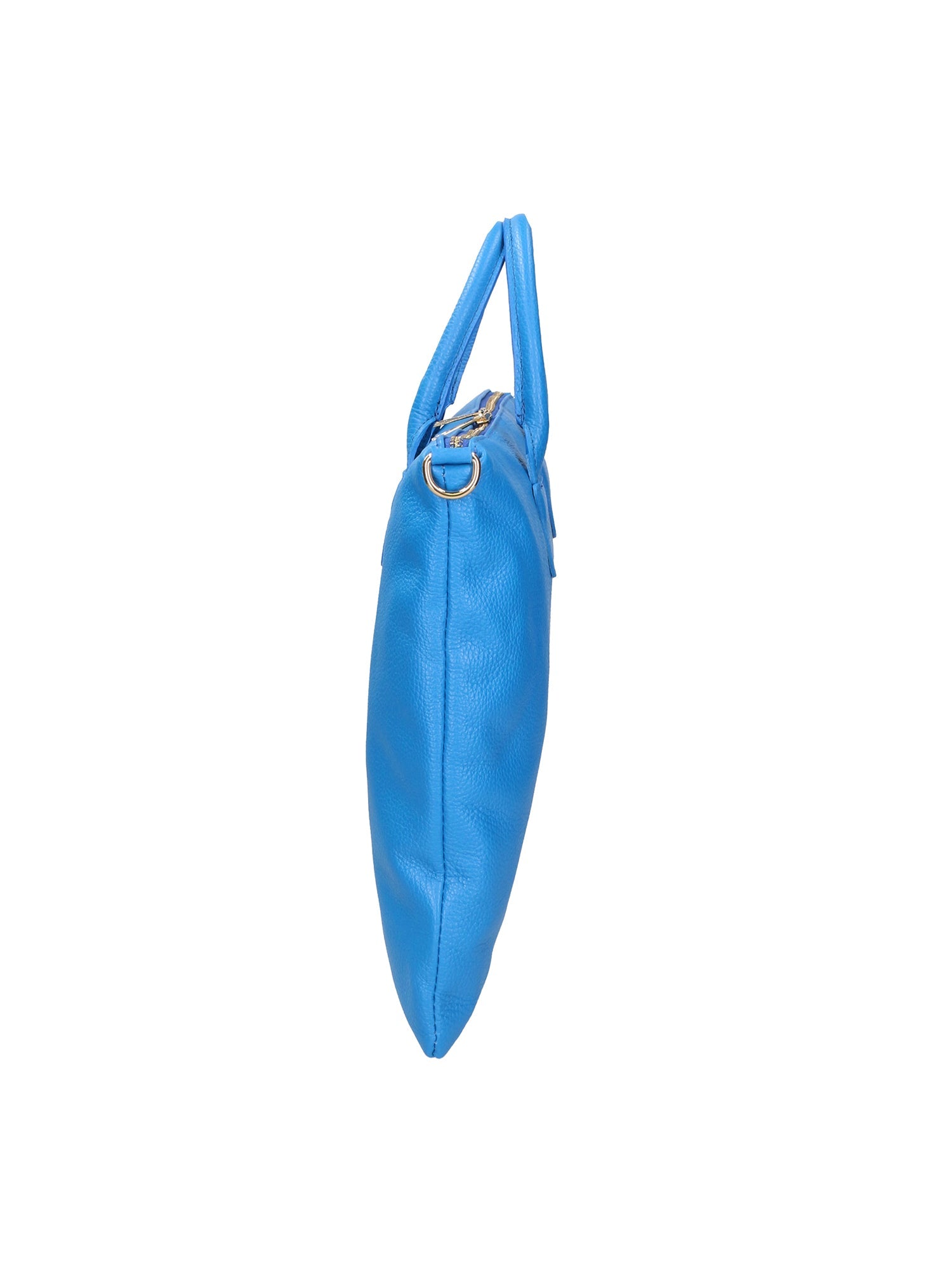 Ginny Borsa a spalla da donna Vera pelle 05981-D222 BLU ASTER Chiara Ferretti