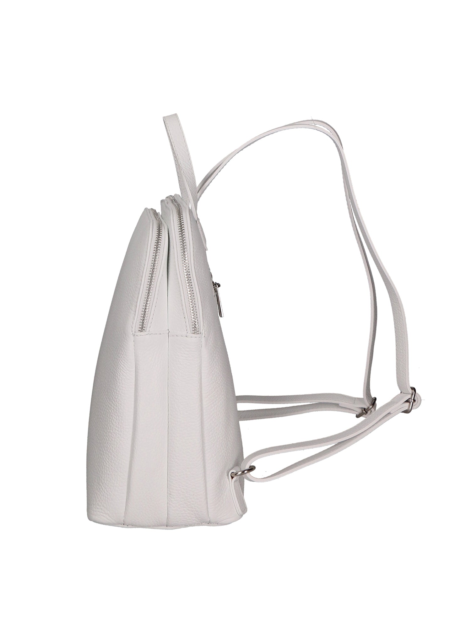 Glenda Borsa a mano da donna Vera pelle 05919-D01 BIANCO Chiara Ferretti