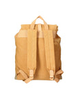 Mavi’ ZG3013-CUOIO COGNAC Zaino unisex in canvas e vera pelle Chiara Ferretti