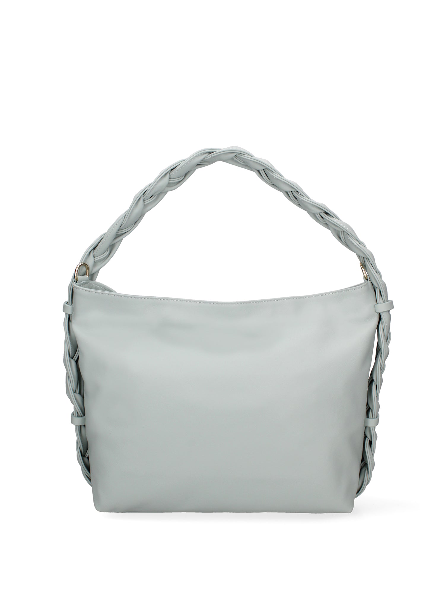Damen-Schultertasche aus echtem Leder, hergestellt in Italien, 31 x 26 x 12 cm