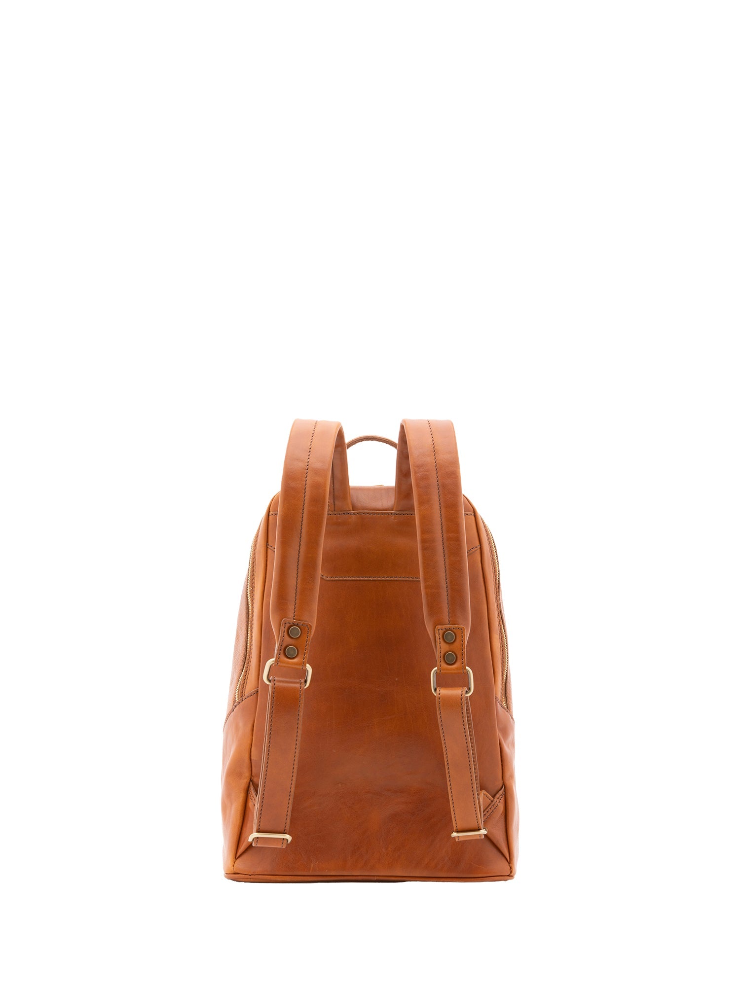 Zaino unisex in vera pelle 100% cotone 4428-MIELE Alessia Firenze