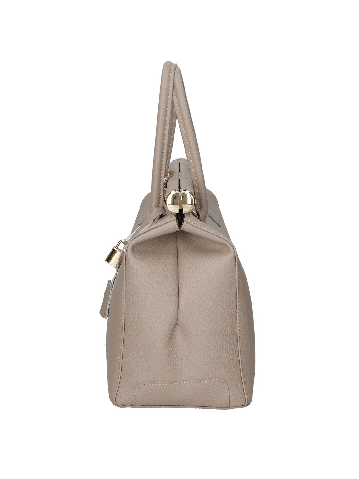 Aleria Borsa a mano da donna Vera pelle 8005-D07 TAUPE CHIARO Chiara Ferretti