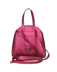 Morgana Damenrucksack aus echtem Leder, hergestellt in Italien, 16 x 17 x 5 cm