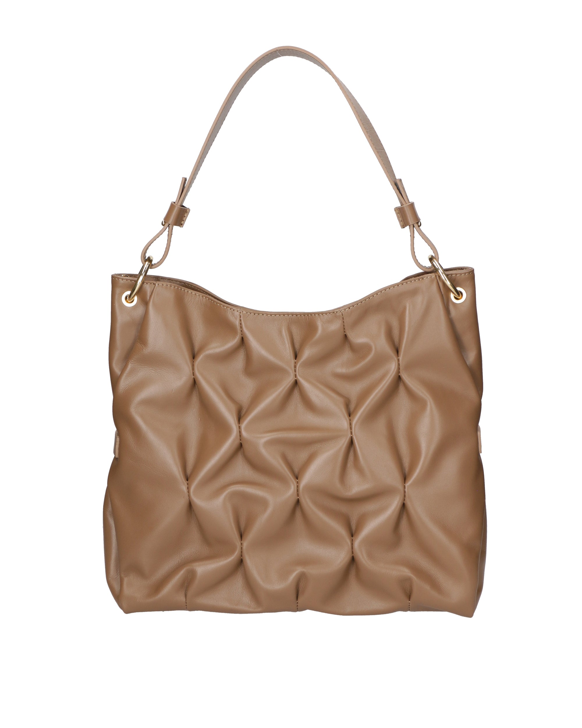 Auralie Borsa a spalla da donna Vera Pelle 03998-S11 TAUPE SCURO Chiara Ferretti