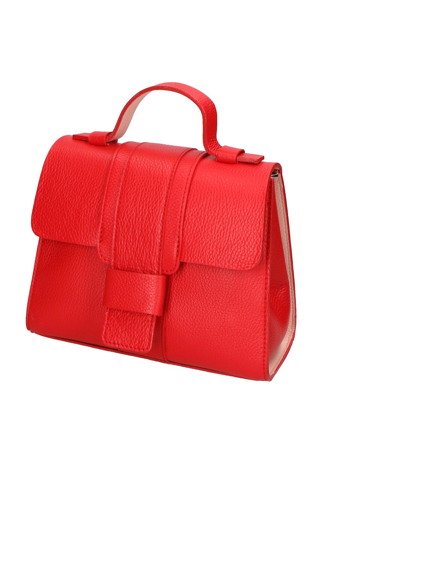 Gina Borsa a mano da donna Vera pelle 05926-D58 ROSSO + D13 ROSA Chiara Ferretti