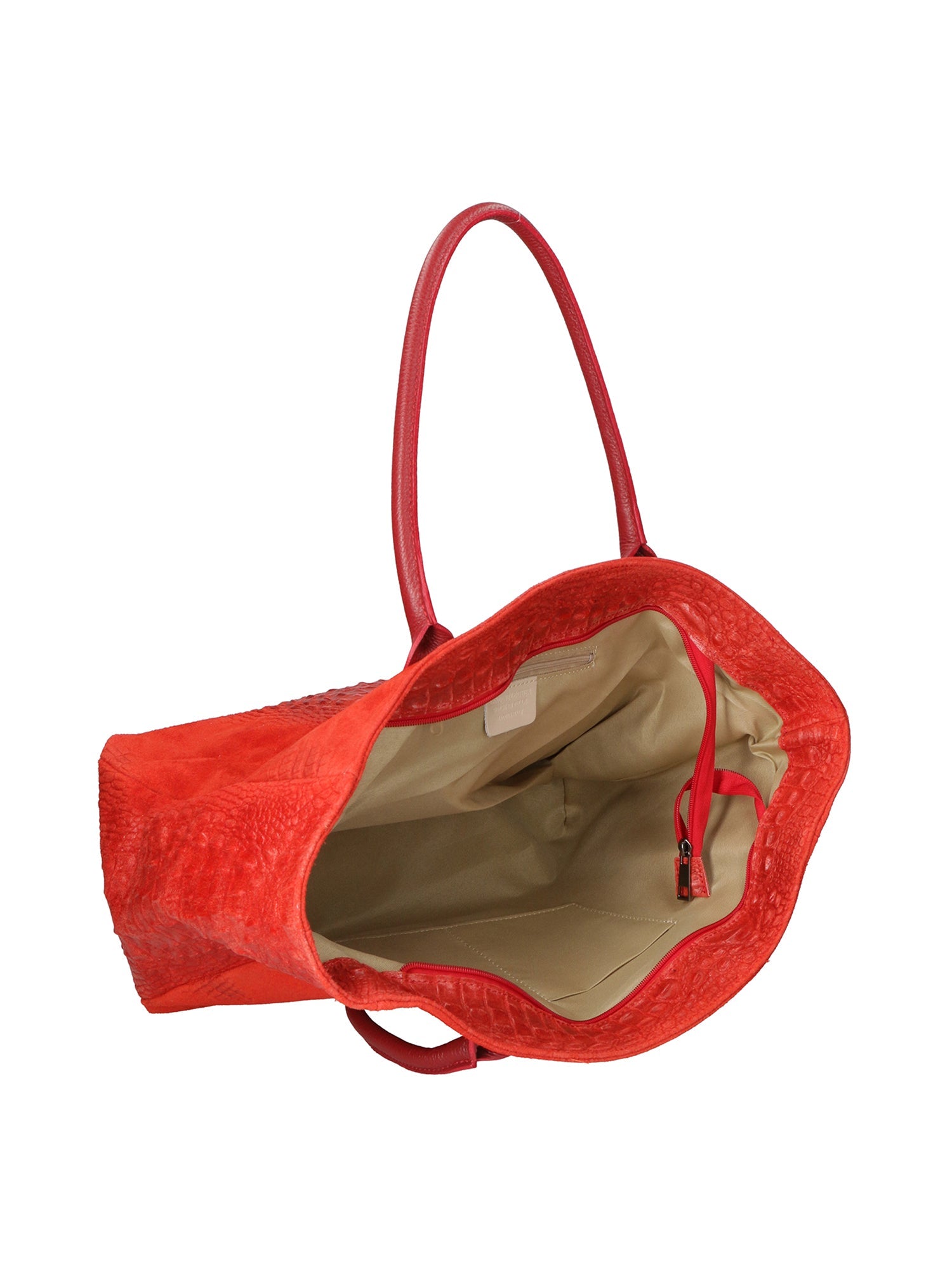 Dorothea Borsa Shopper da donna Vera pelle 80042-023 ROSSO Chiara Ferretti