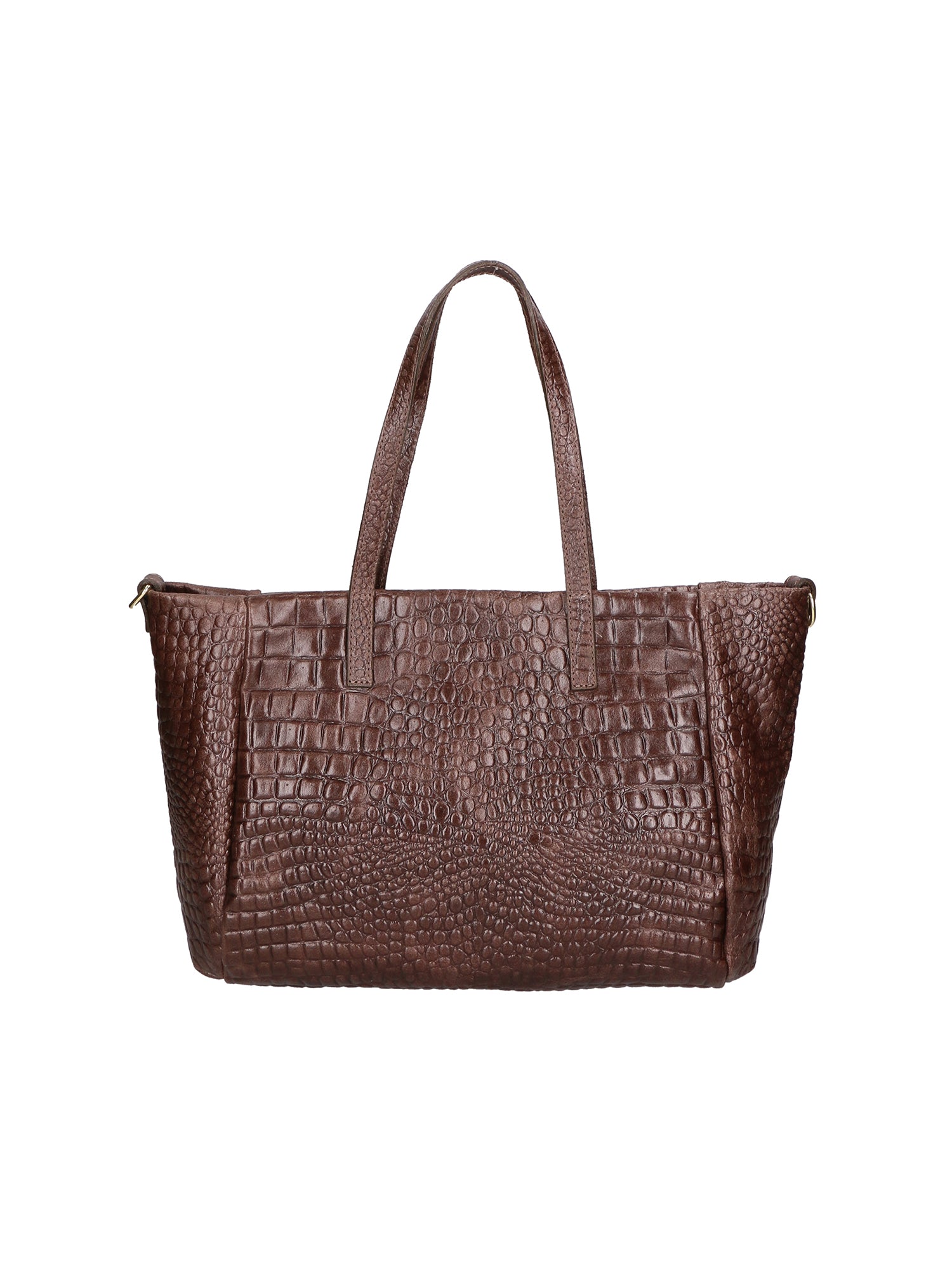 Lorella Borsa a spalla da donna Vera pelle croco 06499-015 T.MORO Chiara Ferretti