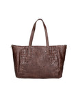 Lorella Borsa a spalla da donna Vera pelle croco 06499-015 T.MORO Chiara Ferretti