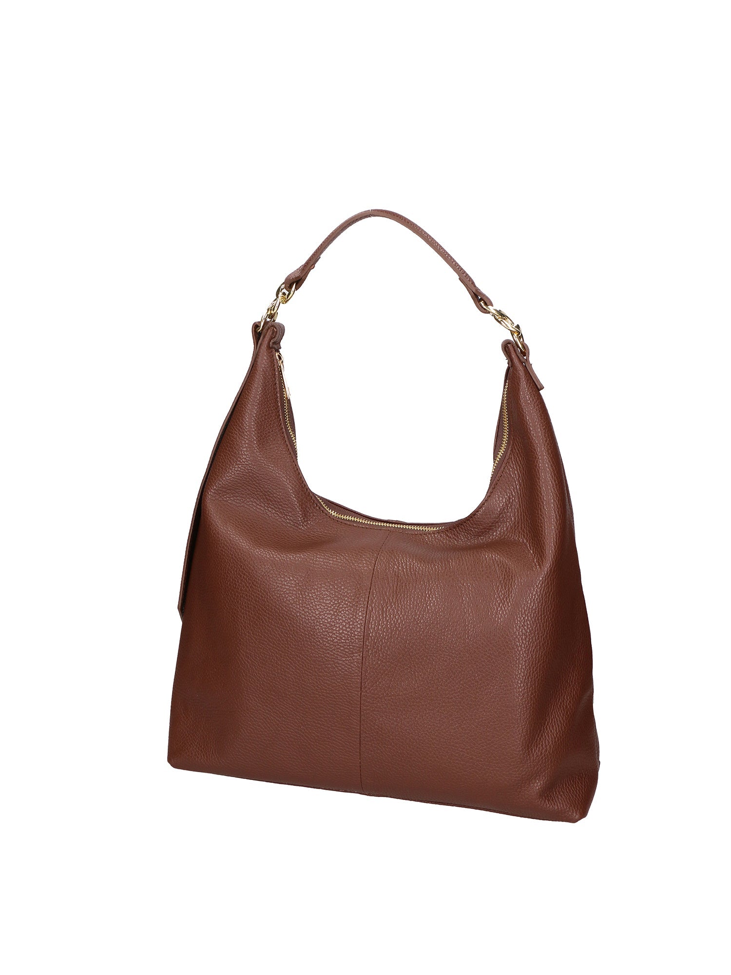 Ursula Borsa a spalla da donna Vera pelle 06673-D223 cioccolato Chiara Ferretti