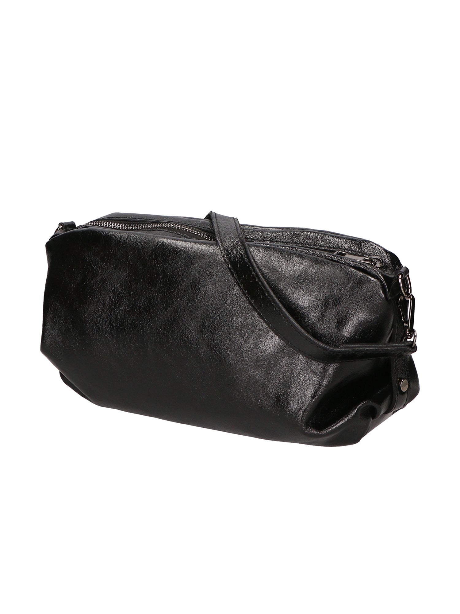 Vanessa Borsa a tracolla da donna Vera pelle 06914-L022 NERO Chiara Ferretti