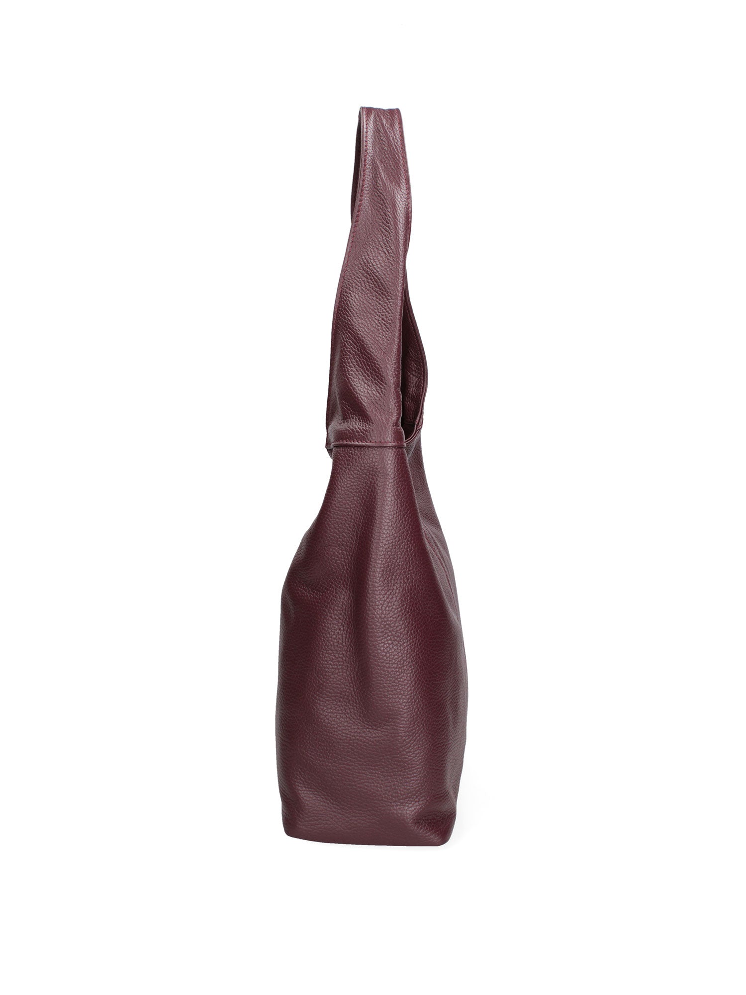 Aria Borsa a mano da donna 100% pelle 07029-D54 BORDO SCURO Chiara Ferretti