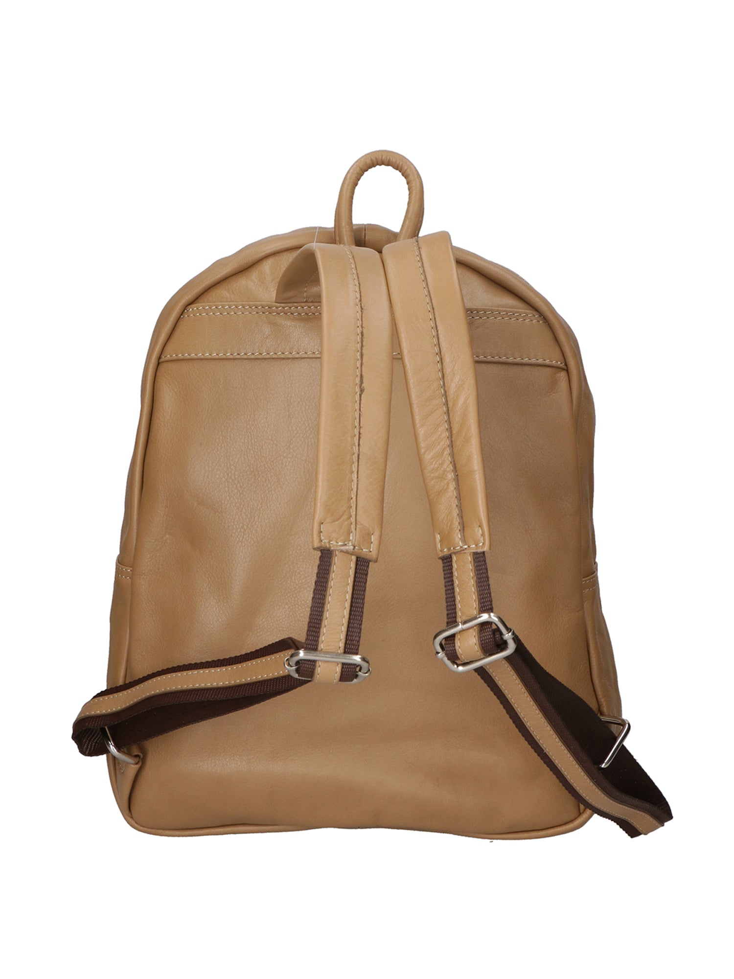 Cloe Zaino da donna in vera pelle Artigianale 6161-S11 TAUPE SCURO Chiara Ferretti