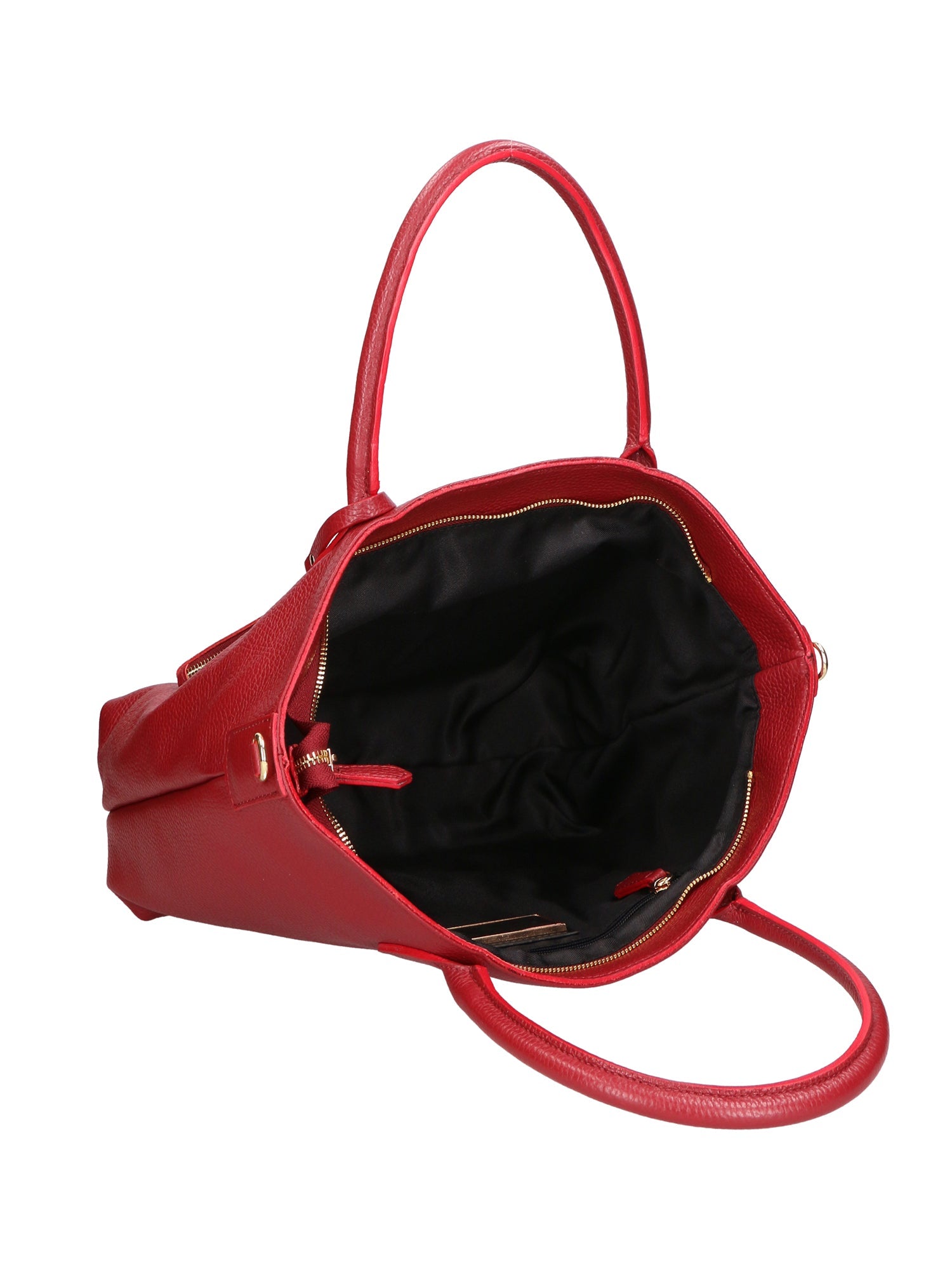 Sylvie Unisex-Handtasche aus echtem Leder, hergestellt in Italien, 34 x 30 x 9 cm