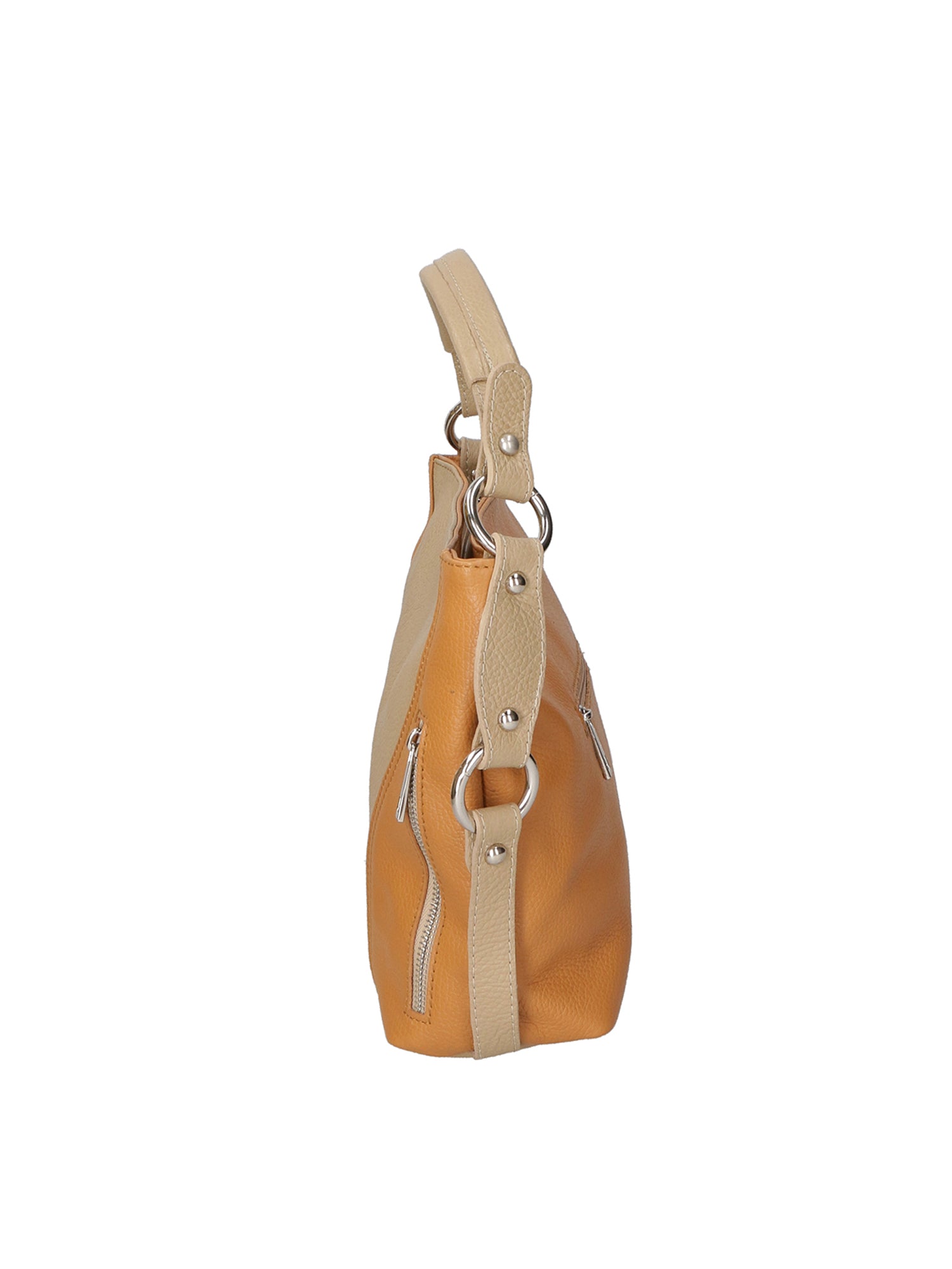 Emmy Borsa a mano da donna Vera pelle 80068-D28 NERO D58 ROSSO Chiara Ferretti