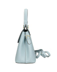 Borsa a mano da donna 100% vera pelle 7708-L366 CIELO Chiara Ferretti
