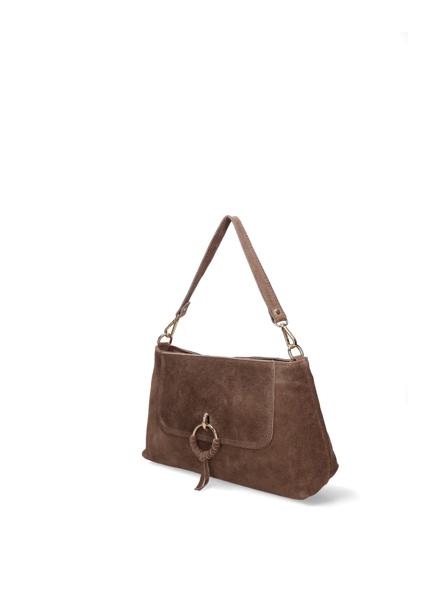 Savana Borsa a Spalla da donna in Pelle Scamosciata - Chiara Ferretti