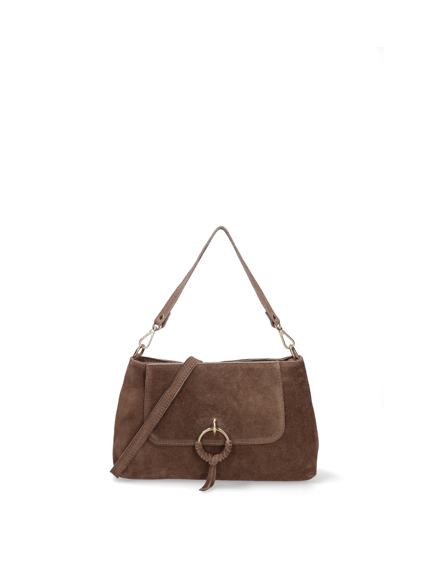 Savana Borsa a Spalla da donna in Pelle Scamosciata - Chiara Ferretti