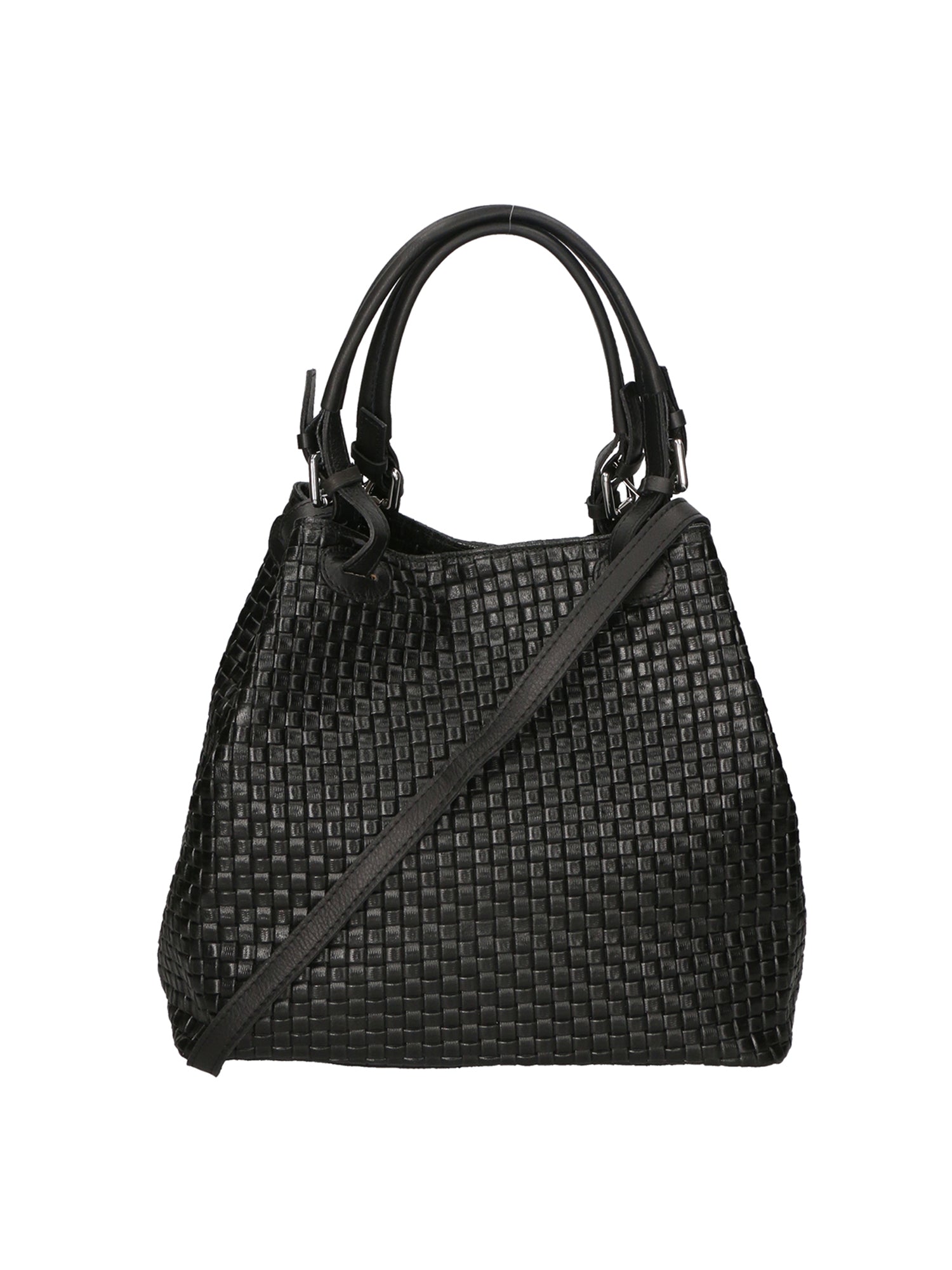 Araminta Borsa Shopper da donna Vera Pelle 80047-019 NERO Chiara Ferretti