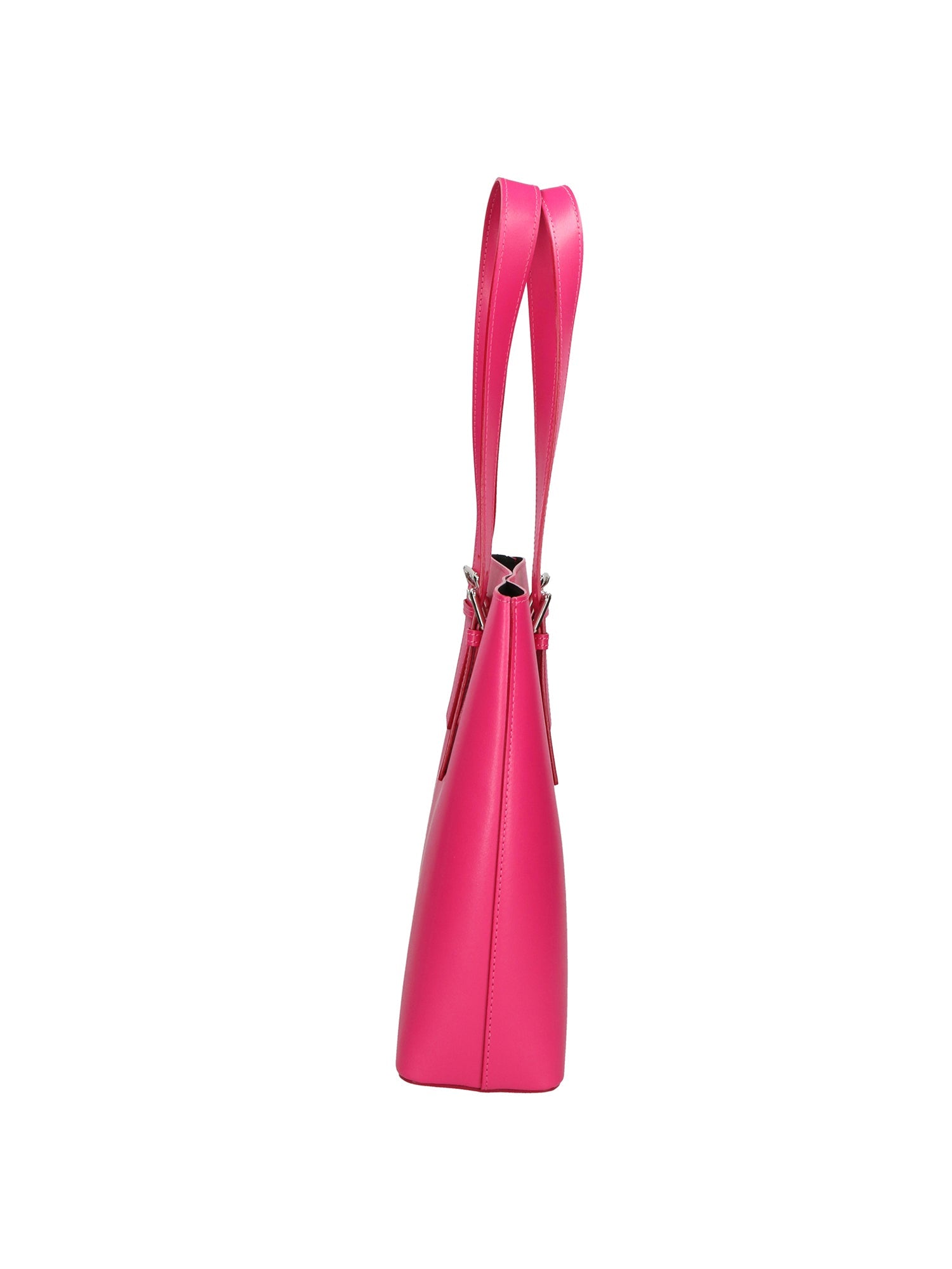 Germana Borsa a spalla da donna 100% pelle 05924-B02 FUXIA Chiara Ferretti