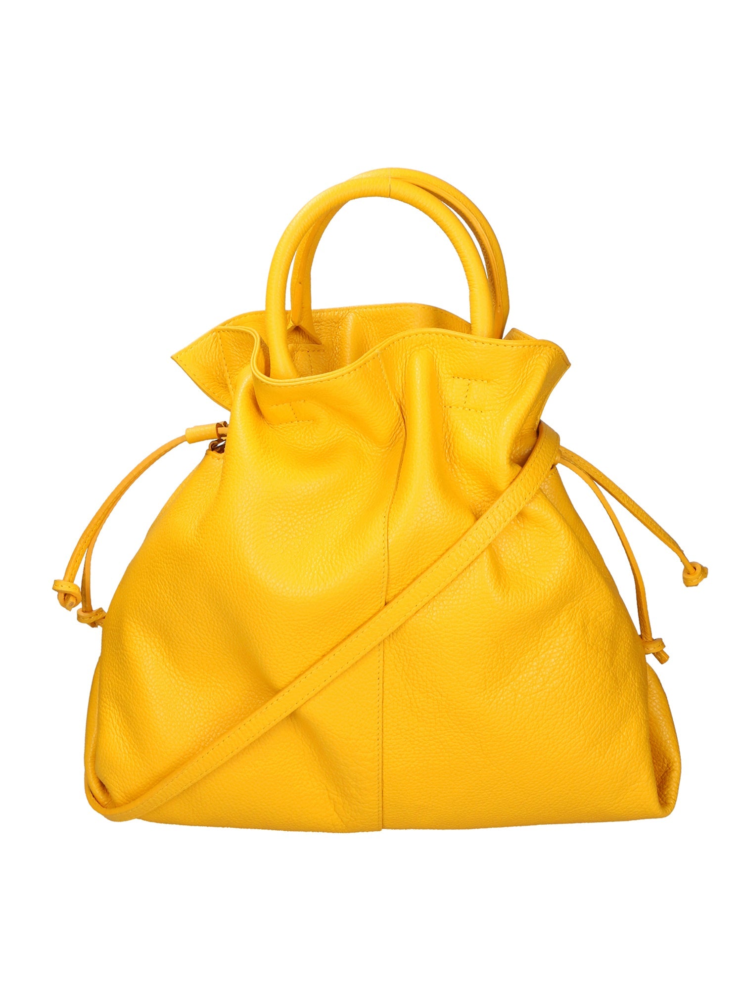 Giada Borsa a mano da donna 100% pelle 05837-D504 YELLOW Chiara Ferretti