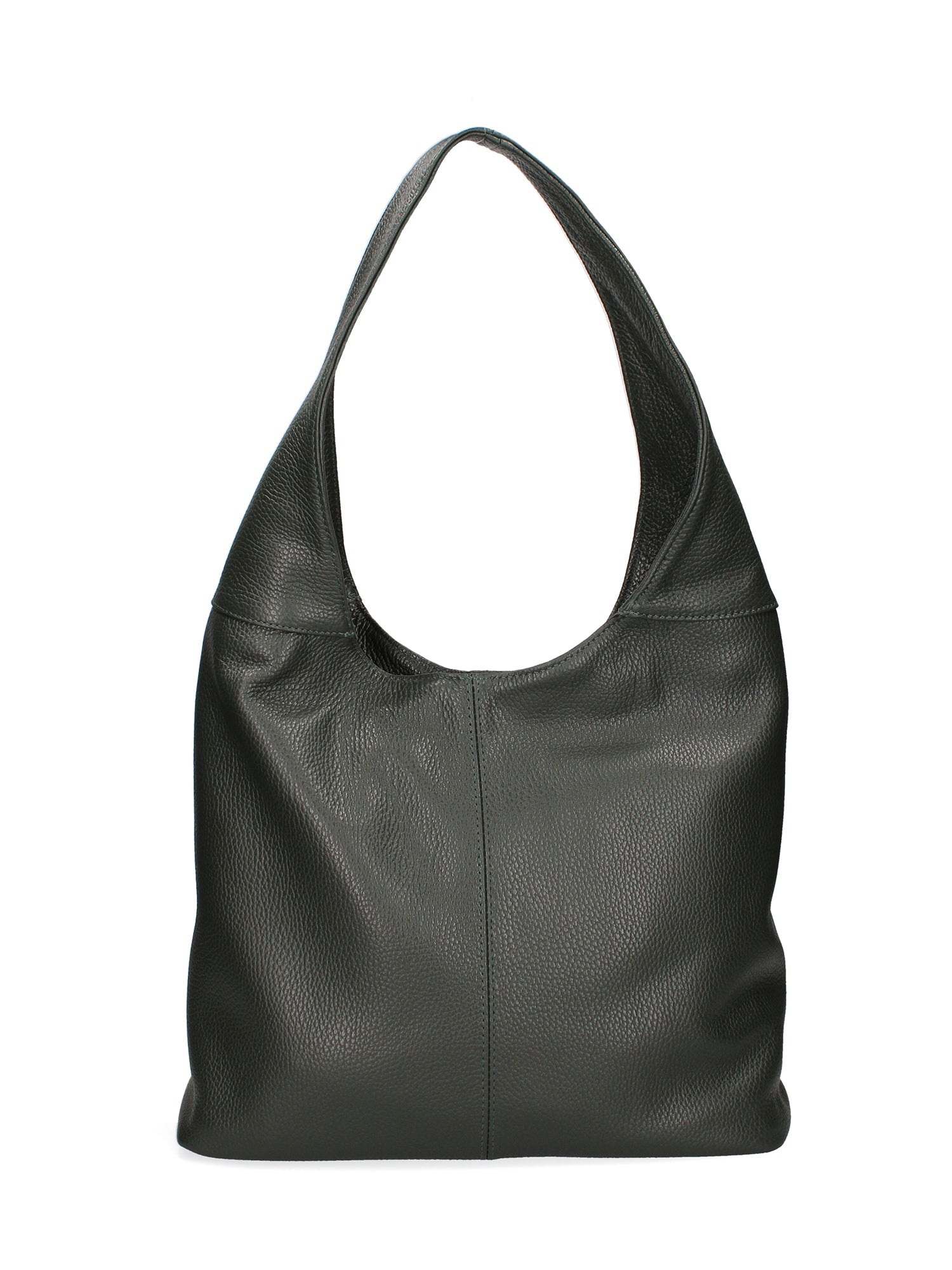 Women's shoulder bag in genuine leather, made in Italy, 39x55x13 cm