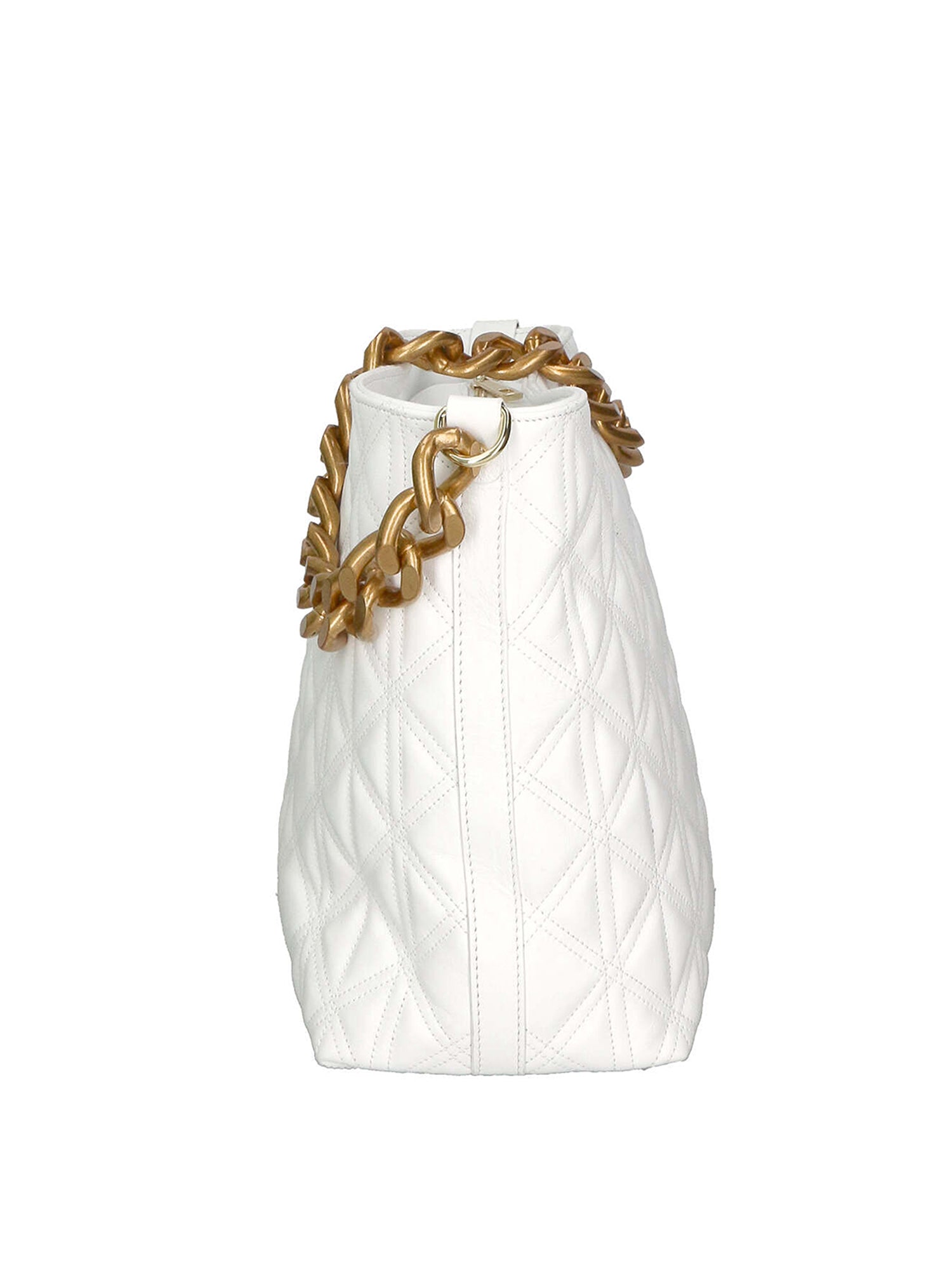 Adra Borsa a spalla da donna Vera pelle 04538-S01 BIANCO Chiara Ferretti