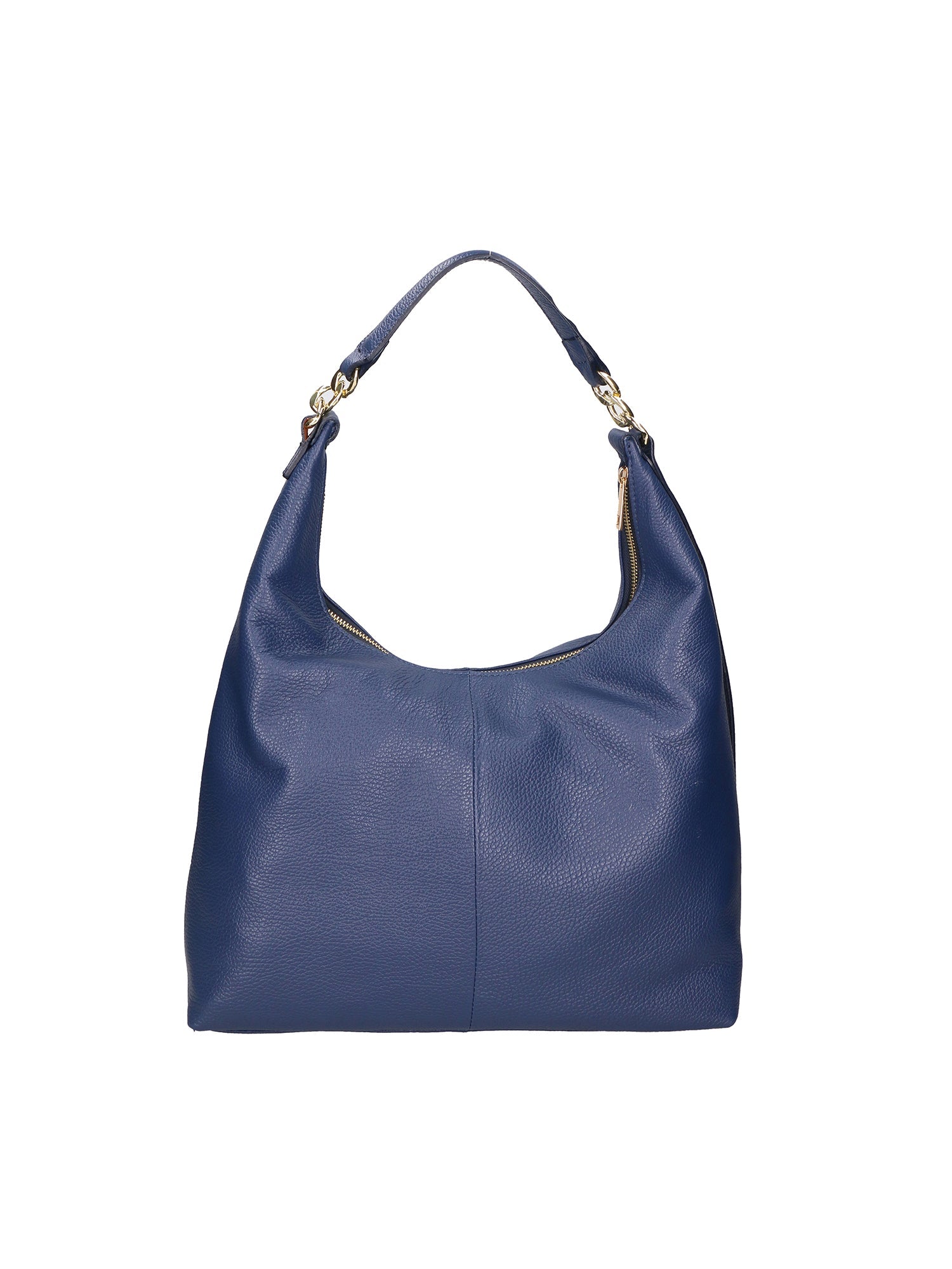 Ursula Borsa a spalla da donna Vera pelle 06673-D24 BLU Chiara Ferretti