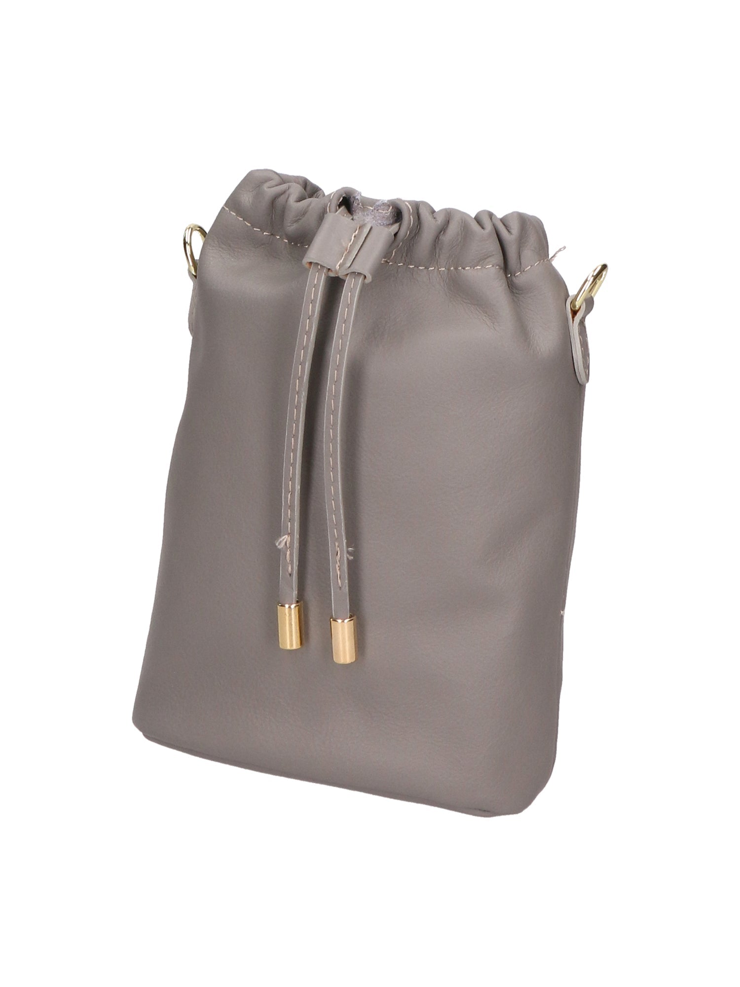 Borsa a sacca da Donna Angela in Vera Pelle Made in Italy 20x16x7 cm