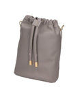 Borsa a sacca da Donna Angela in Vera Pelle Made in Italy 20x16x7 cm