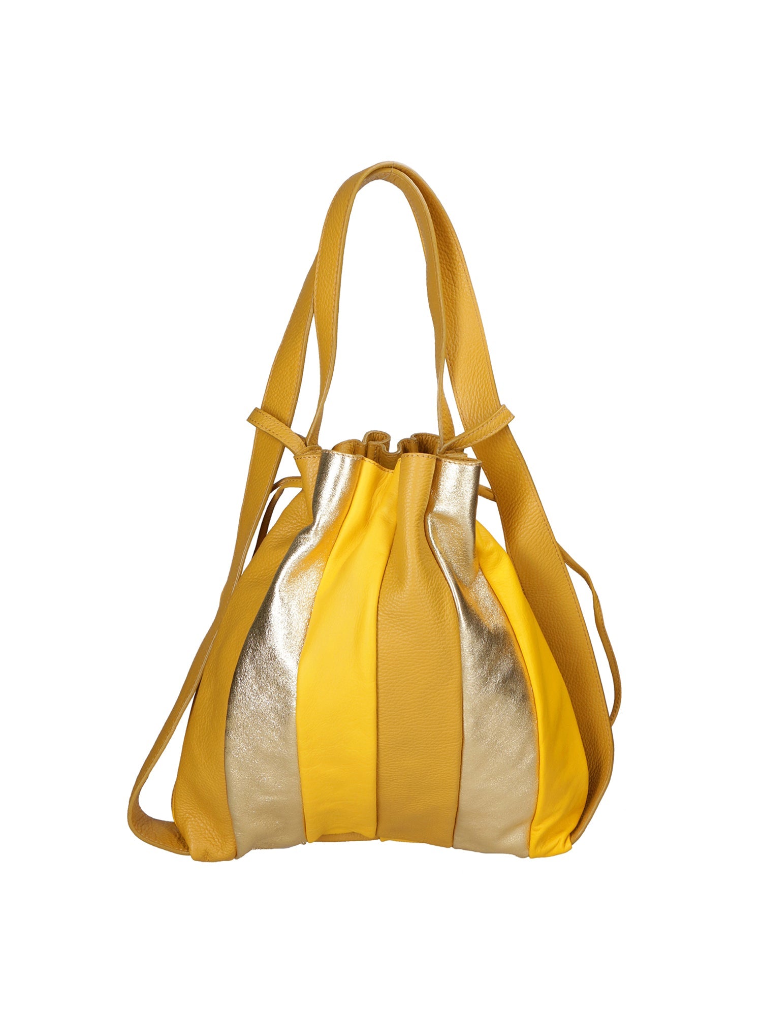 Oceania Borsa a spalla da donna Vera pelle 580041-SENAPE Chiara Ferretti