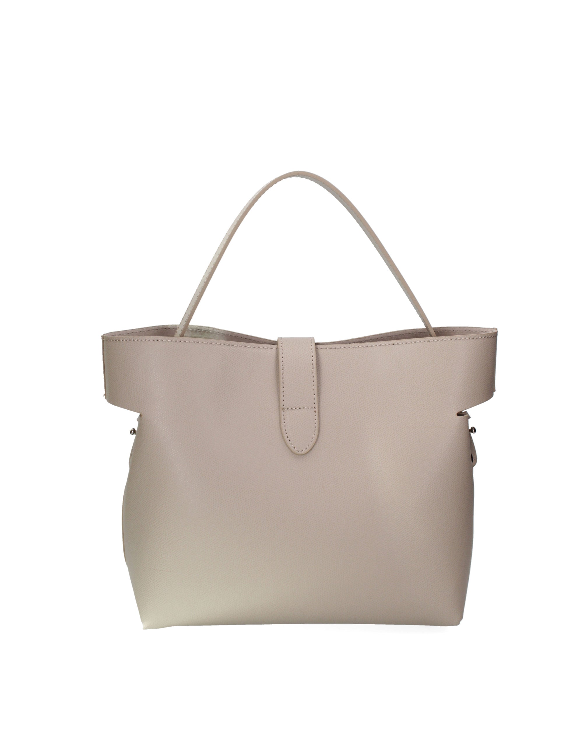 Liviana Borsa a mano da donna Vera pelle 07379-PL05 CAPPUCCINO Chiara Ferretti