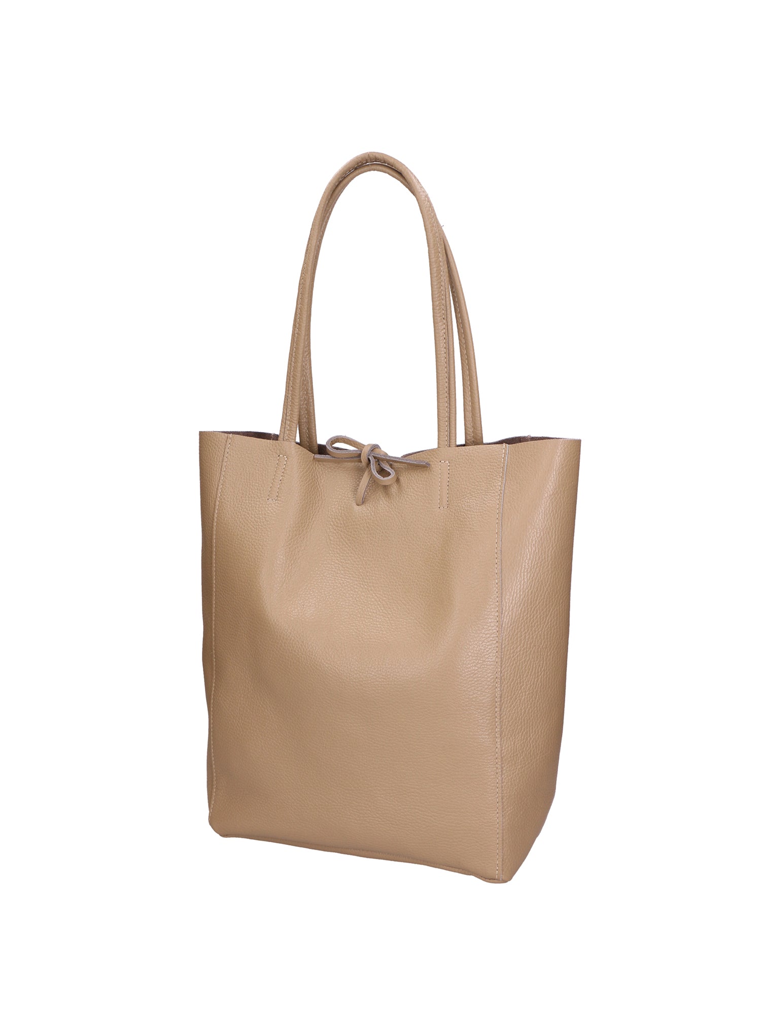 Valentina Borsa a mano da donna 100% pelle 06733-D07 TAUPE CHIARO Chiara Ferretti