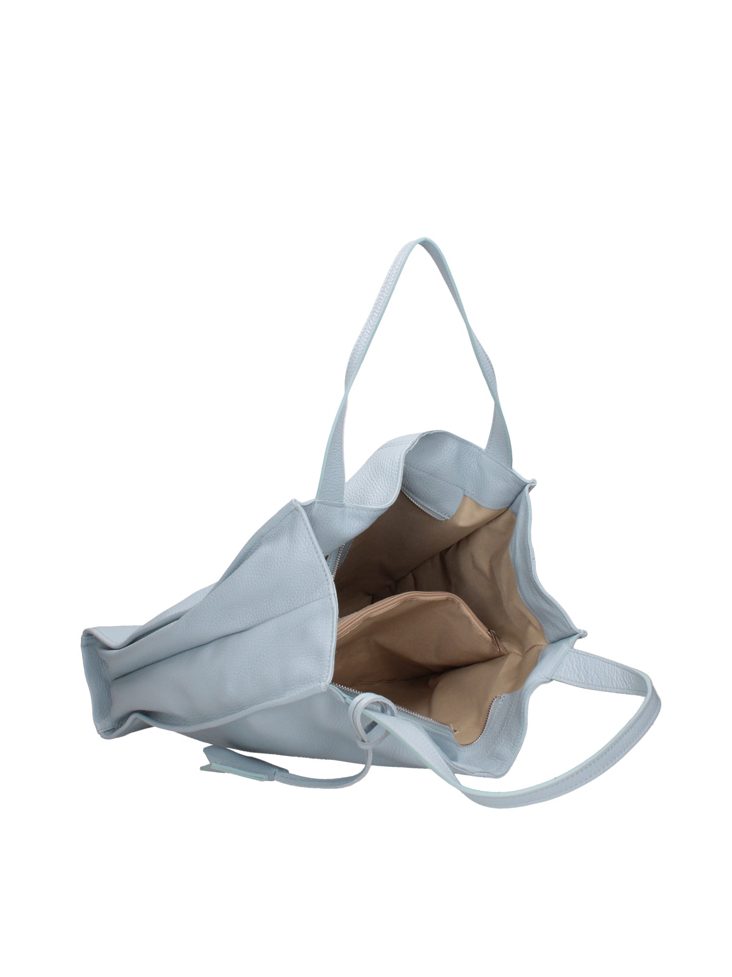 Aelia Borsa a spalla da donna Vera pelle 3312-D92 CELESTE Chiara Ferretti