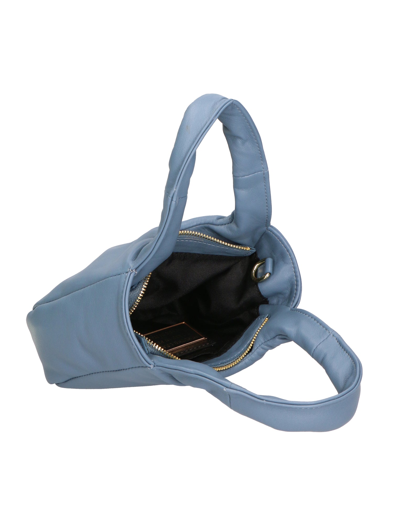Virna Damenhandtasche aus echtem Leder, hergestellt in Italien, 17 x 24 x 8 cm