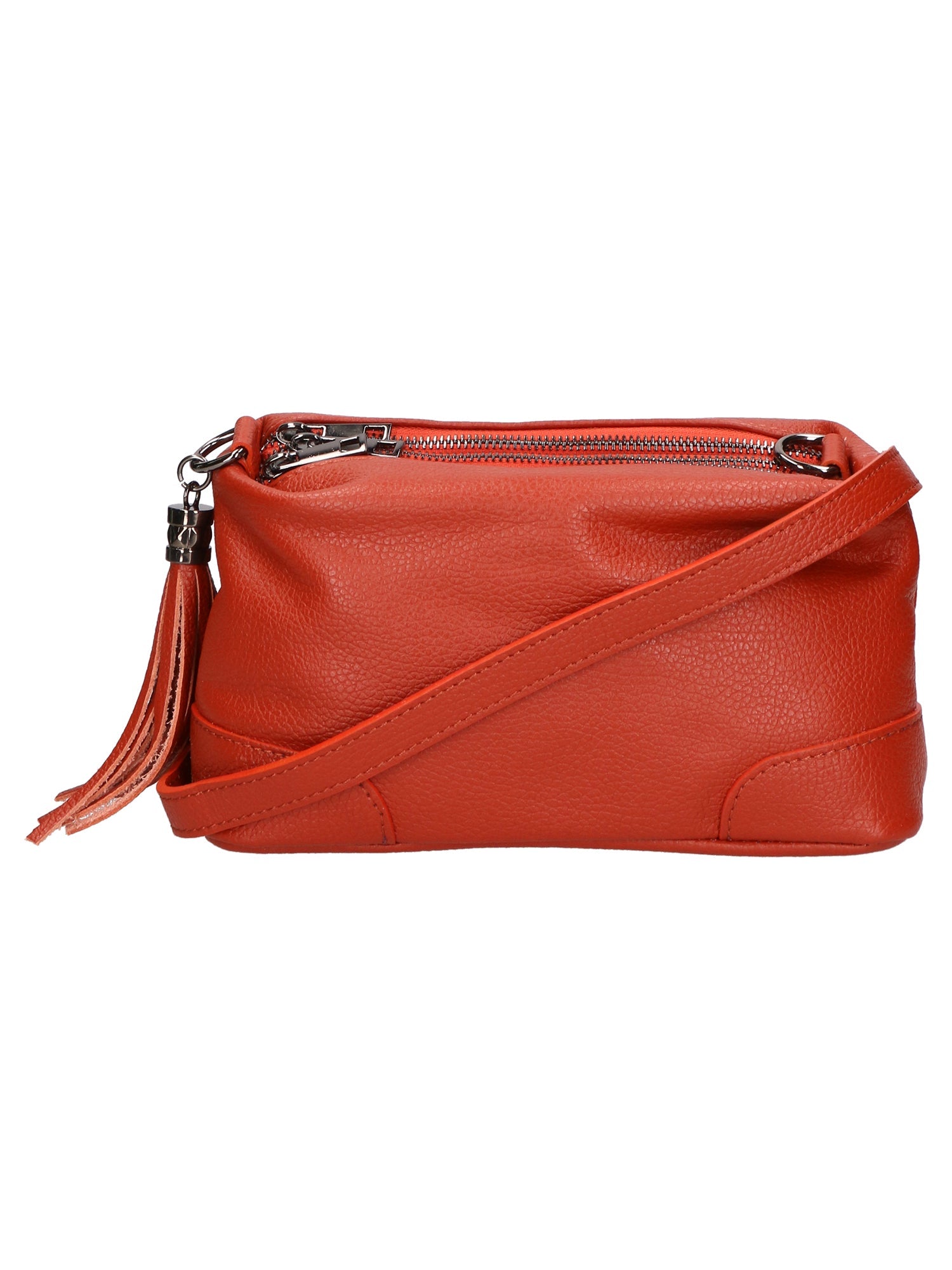Lidia Borsa a mano da donna Vera pelle 06513-MATTONE Chiara Ferretti