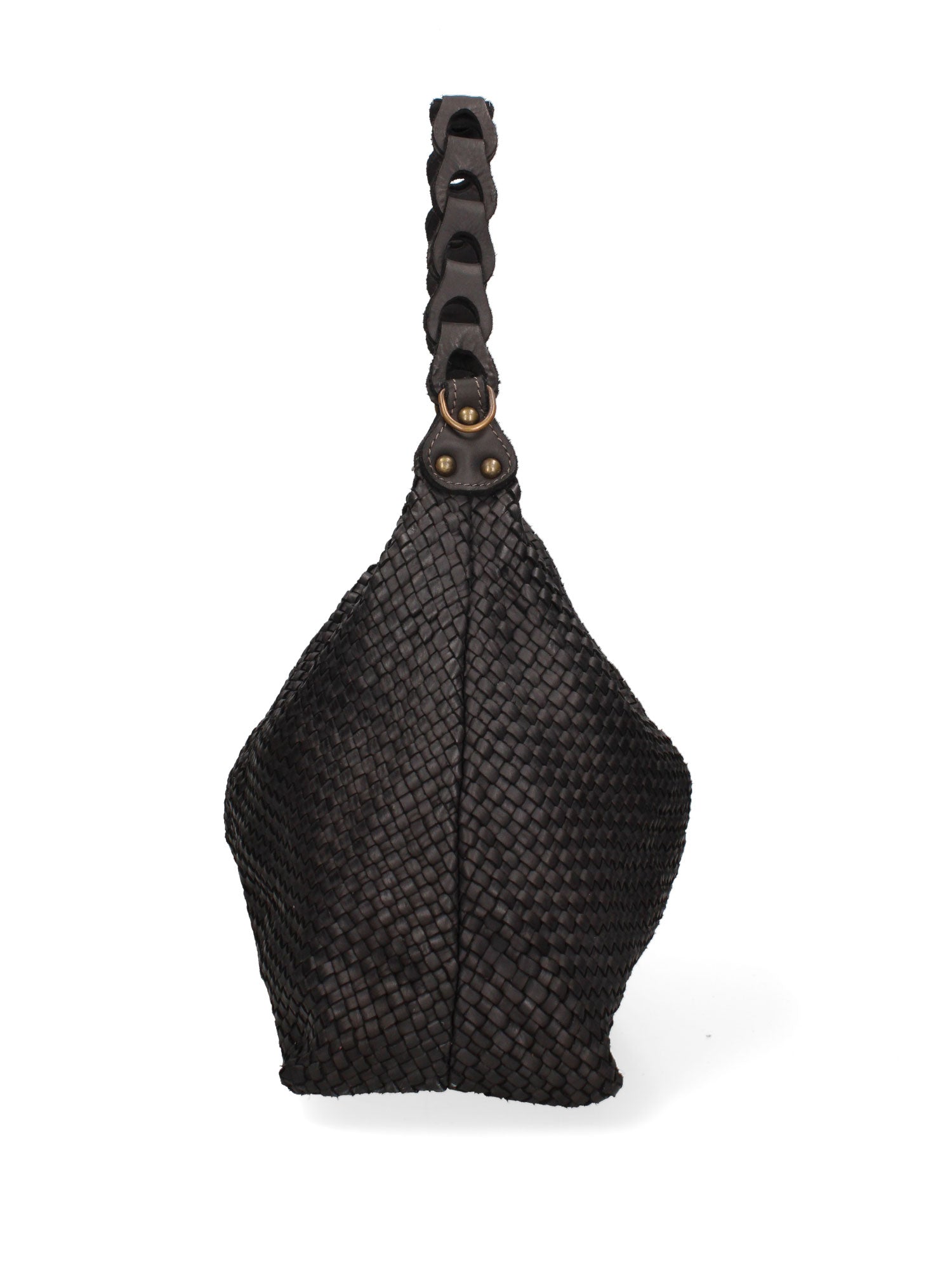 Asteria Borsa a spalla da donna Vera pelle 7799-NERO Chiara Ferretti