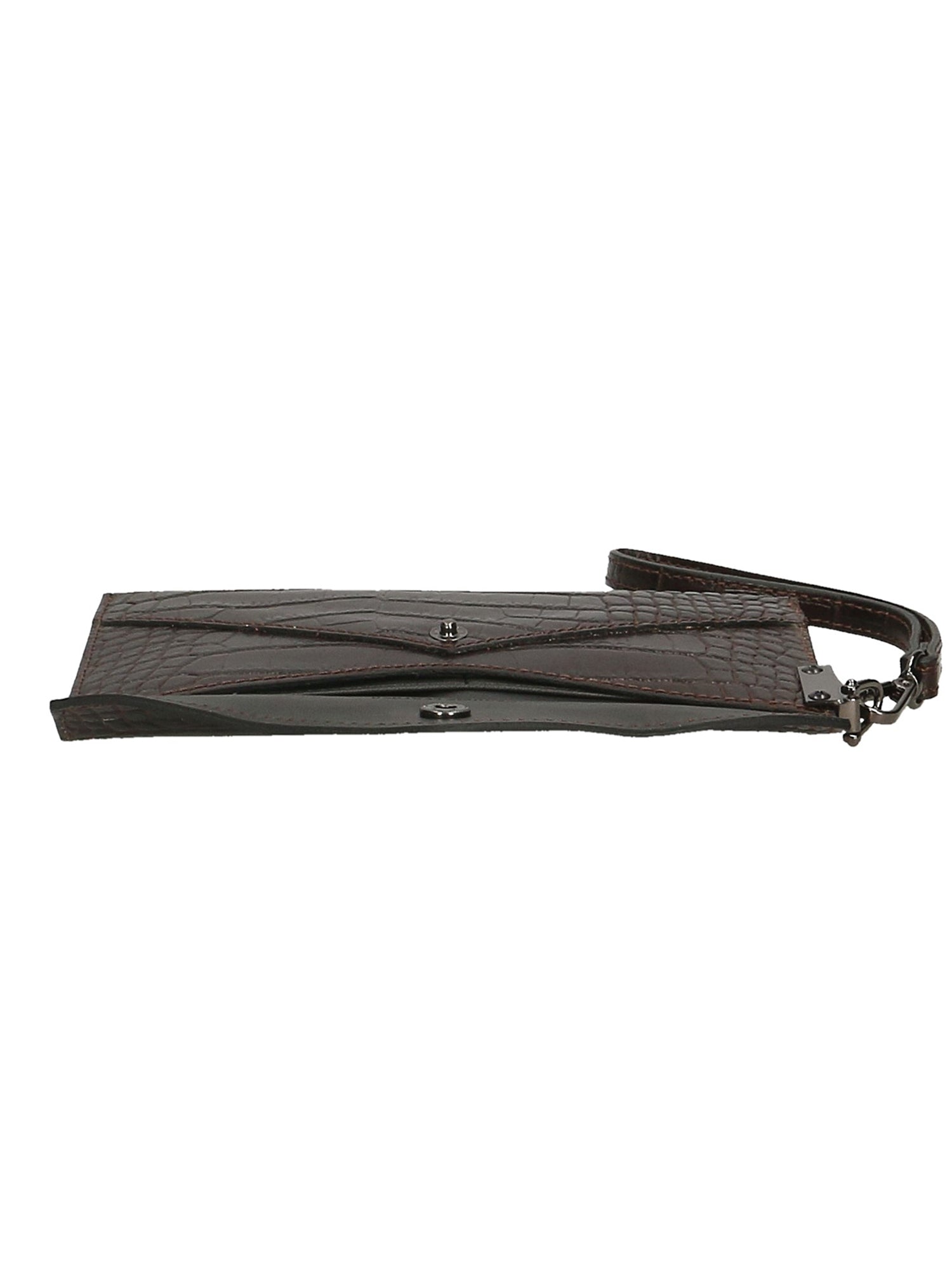 Noemy Borsetta portafoglio da donna Vera pelle 522015-T.MORO DARK BROWN Chiara Ferretti