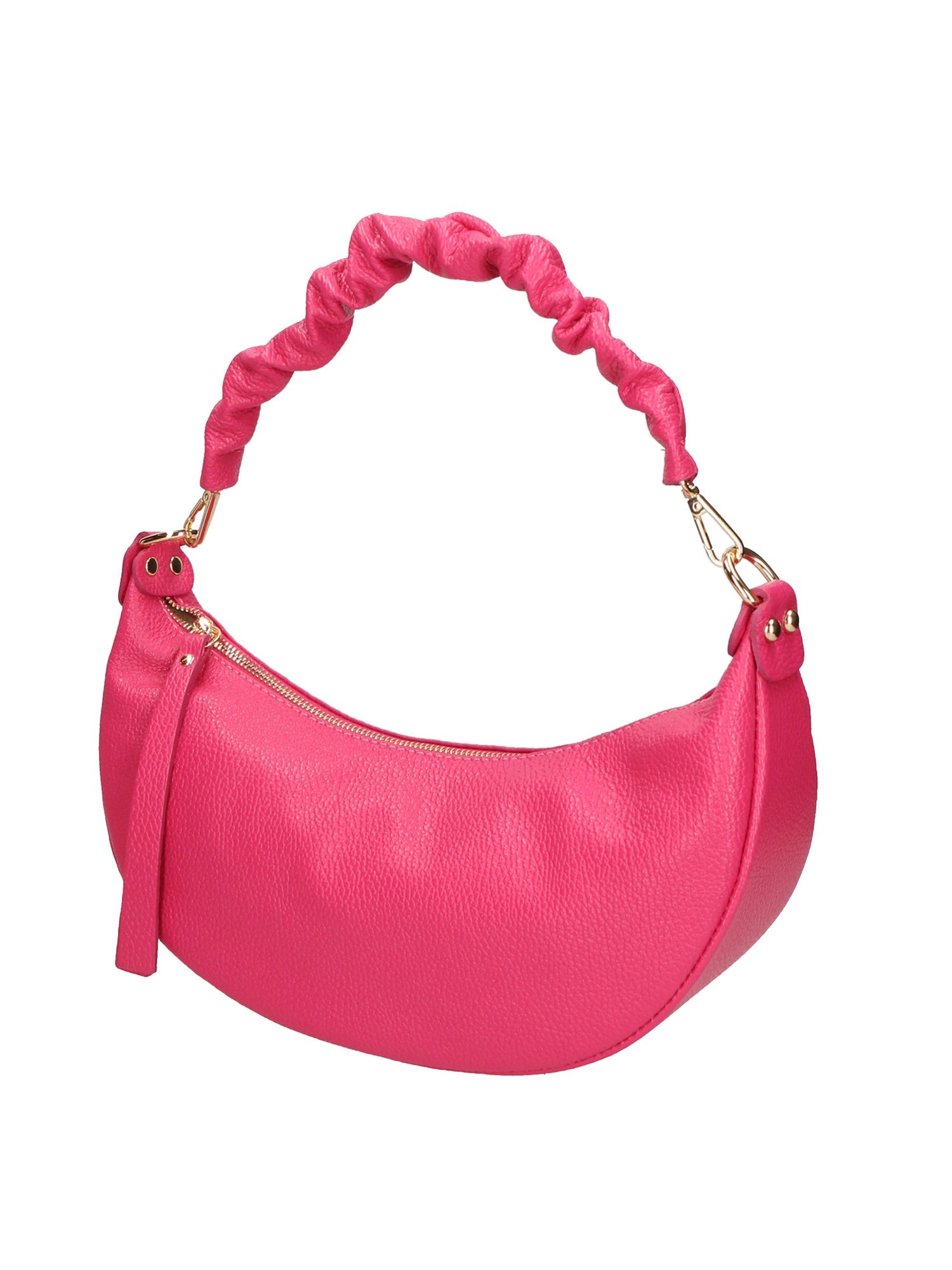 Ida Borsa a spalla da donna Vera pelle 05916-C02 FUXIA Chiara Ferretti