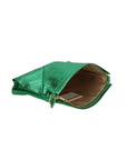 Giorgia Damen-Clutch aus echtem Leder, hergestellt in Italien, 19 x 27 x 2 cm