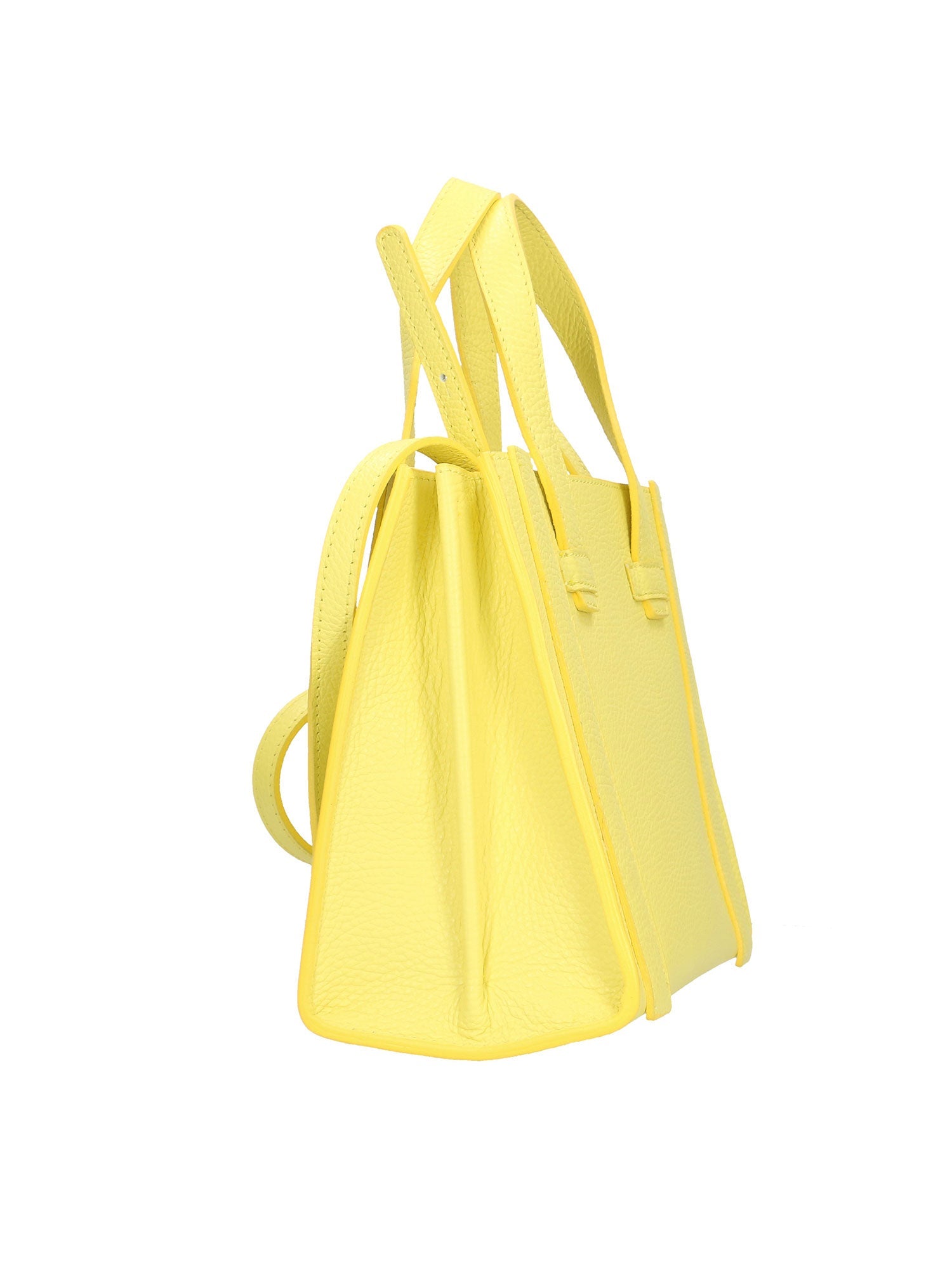 Celestia Nova Borsa a mano da donna Vera pelle 8680-GIALLO Chiara Ferretti