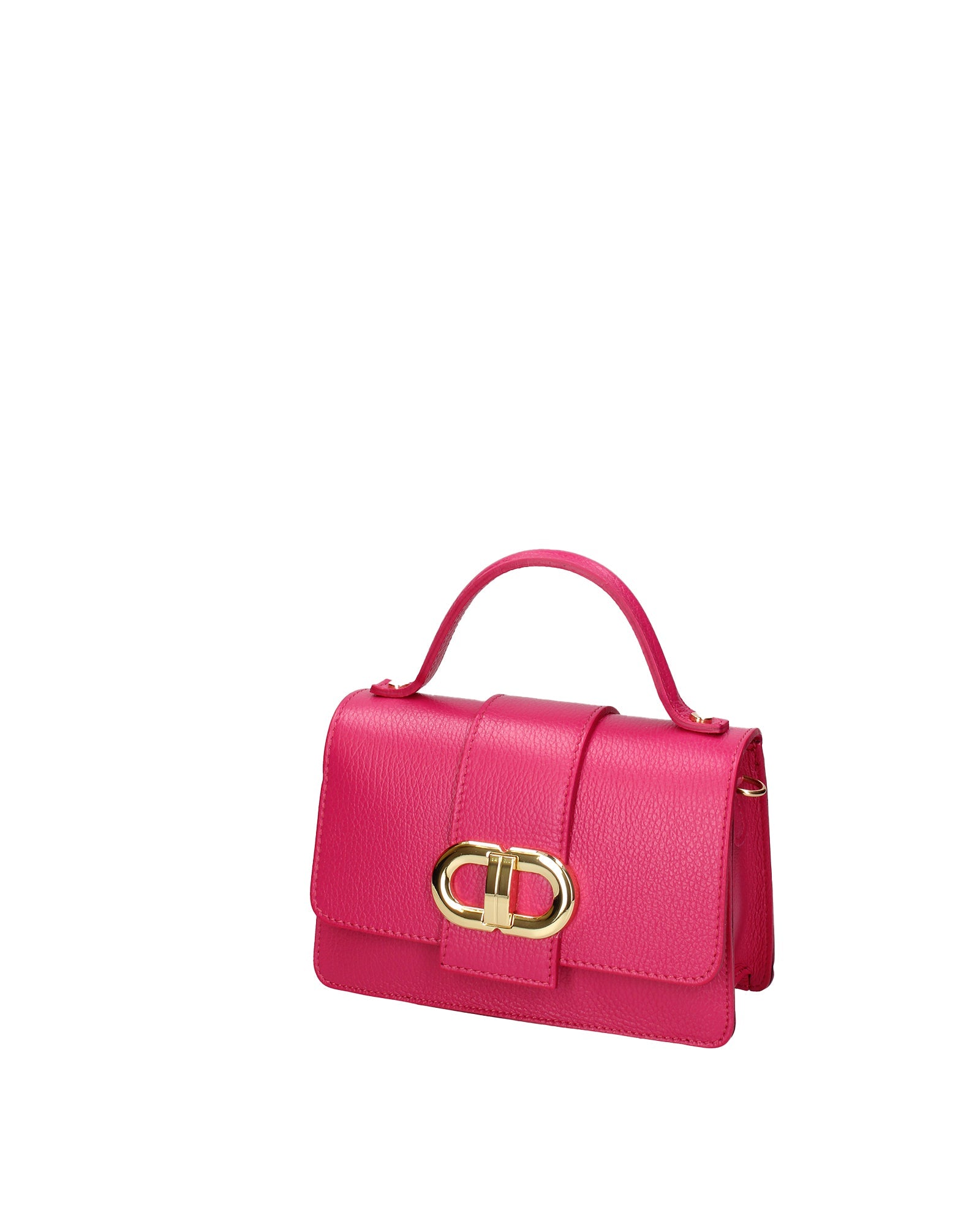 Aroa Borsa a mano da donna Vera pelle 07132-D02 FUXIA Chiara Ferretti