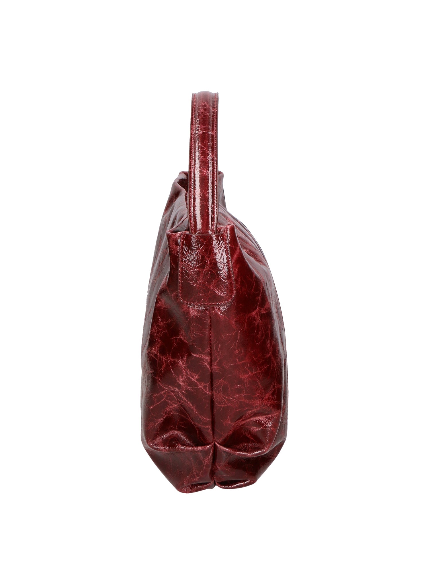 Vanda Damen-Schultertasche aus echtem Leder, hergestellt in Italien, 30 x 40 x 5 cm